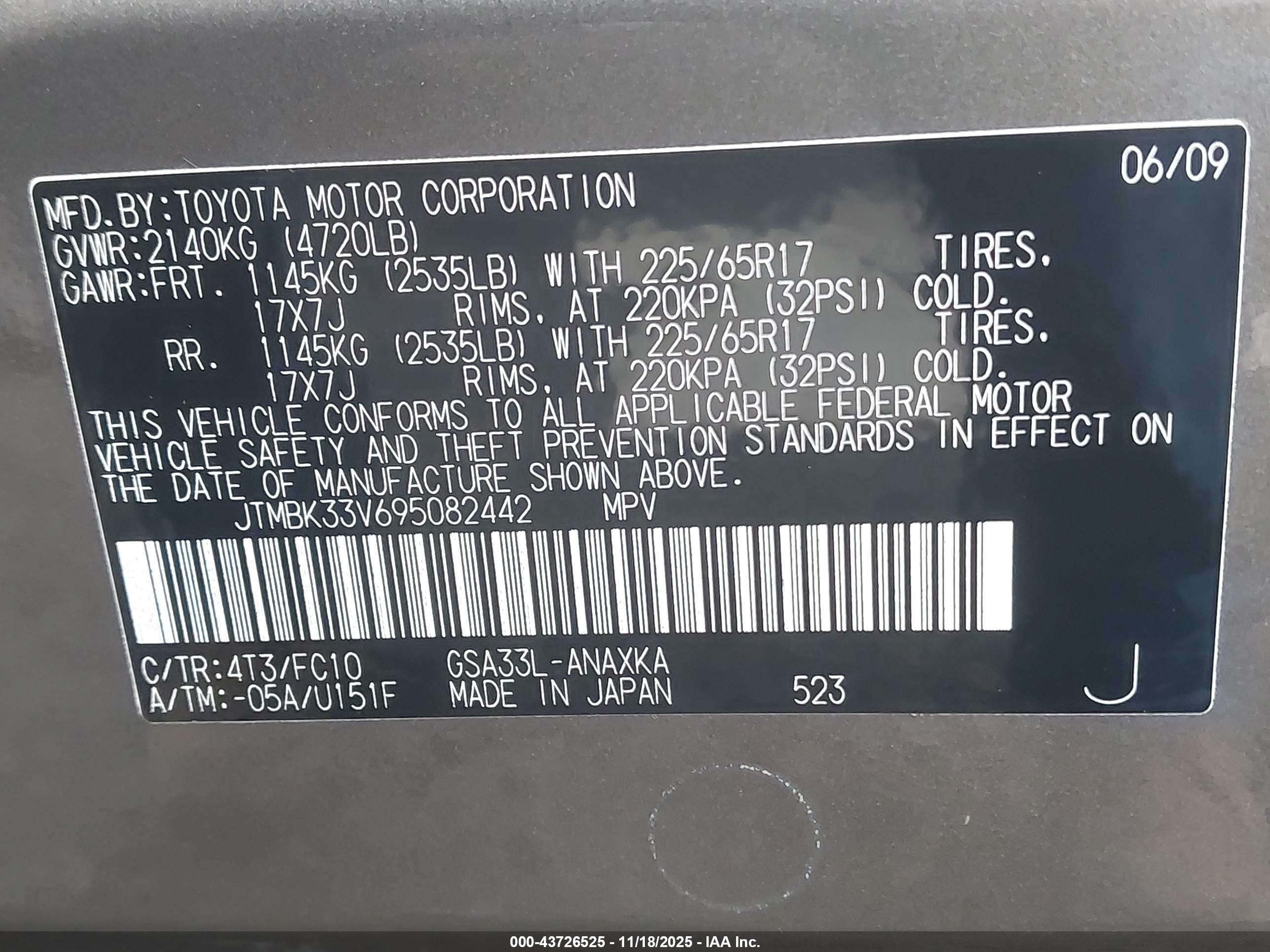 TOYOTA RAV4 image 9