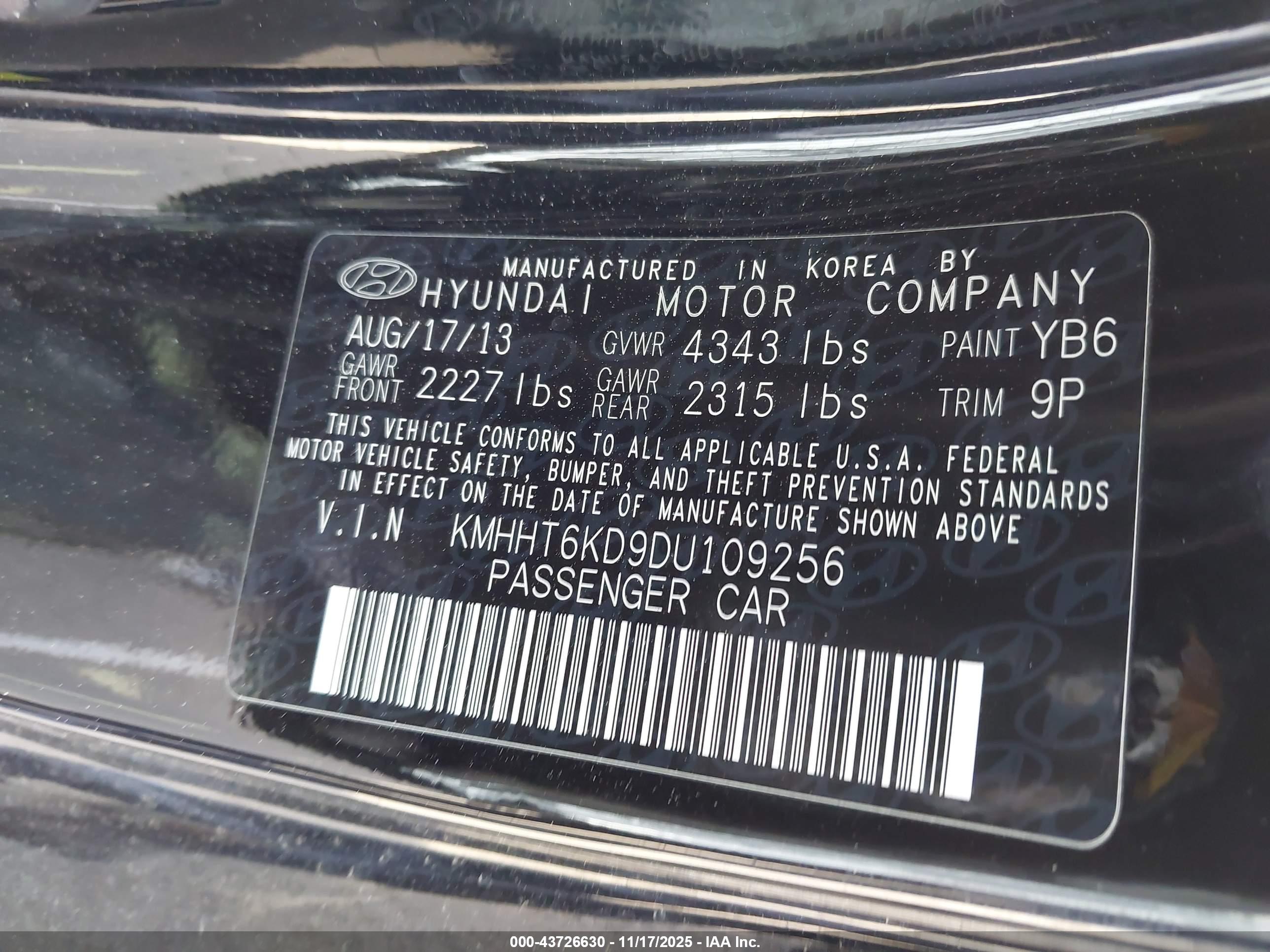 HYUNDAI GENESIS image 9