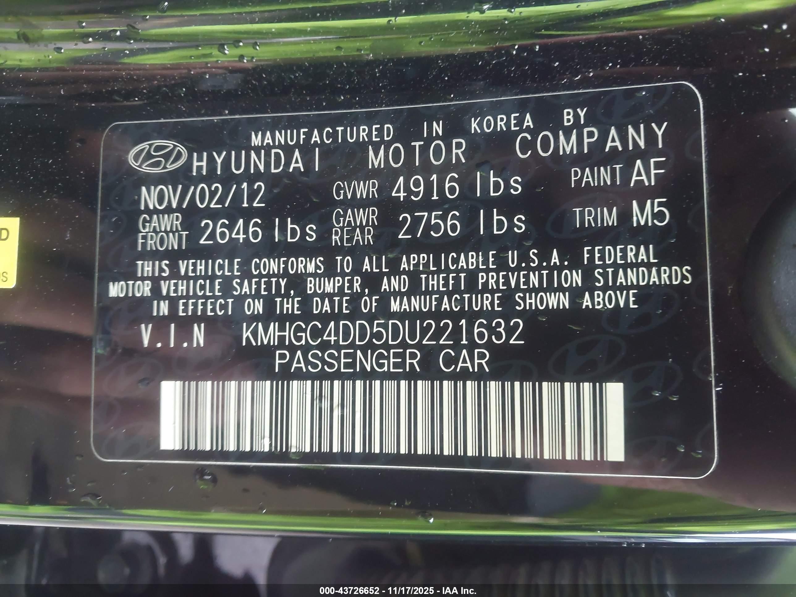HYUNDAI GENESIS image 9
