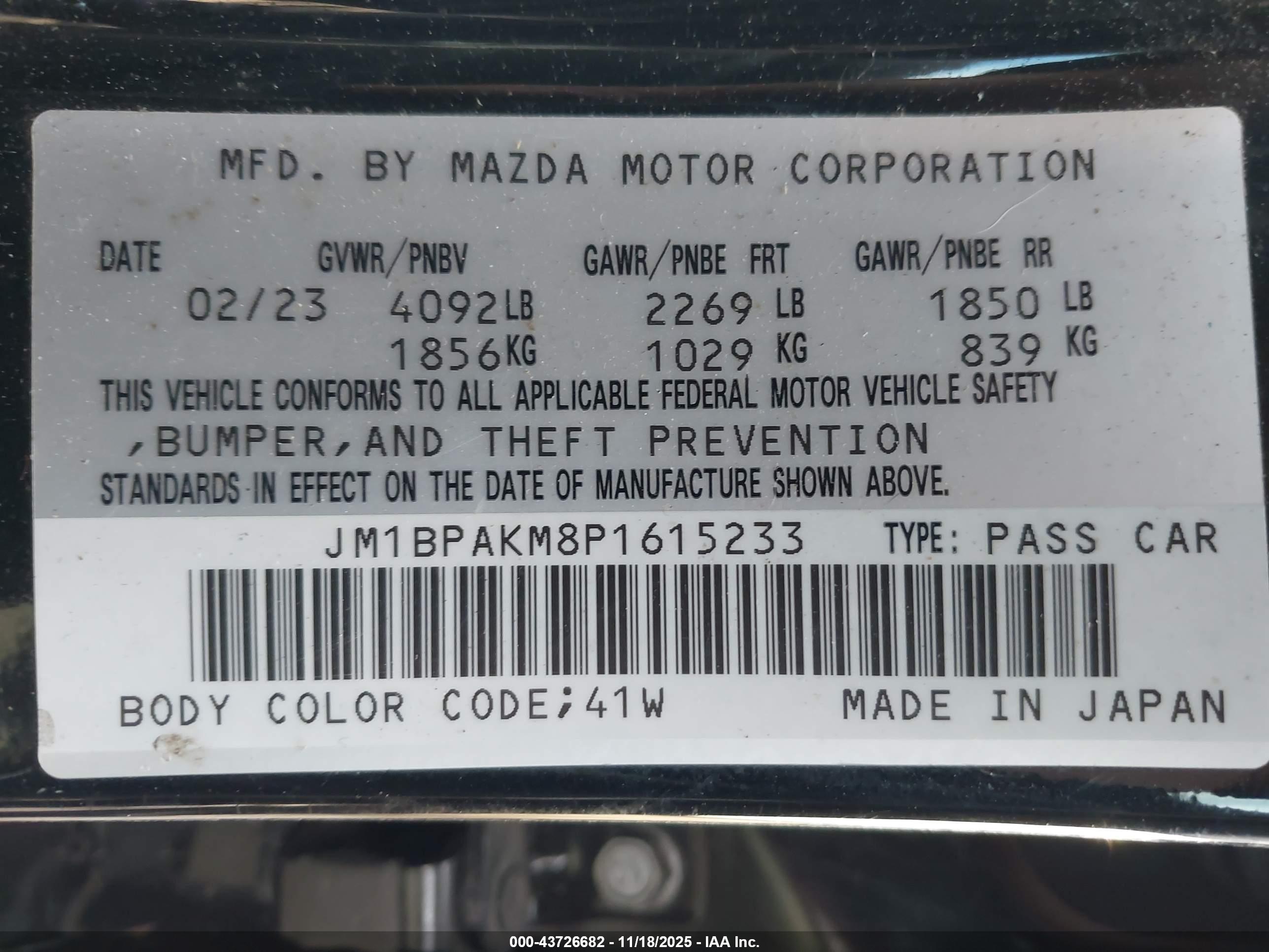 MAZDA MAZDA3 image 9