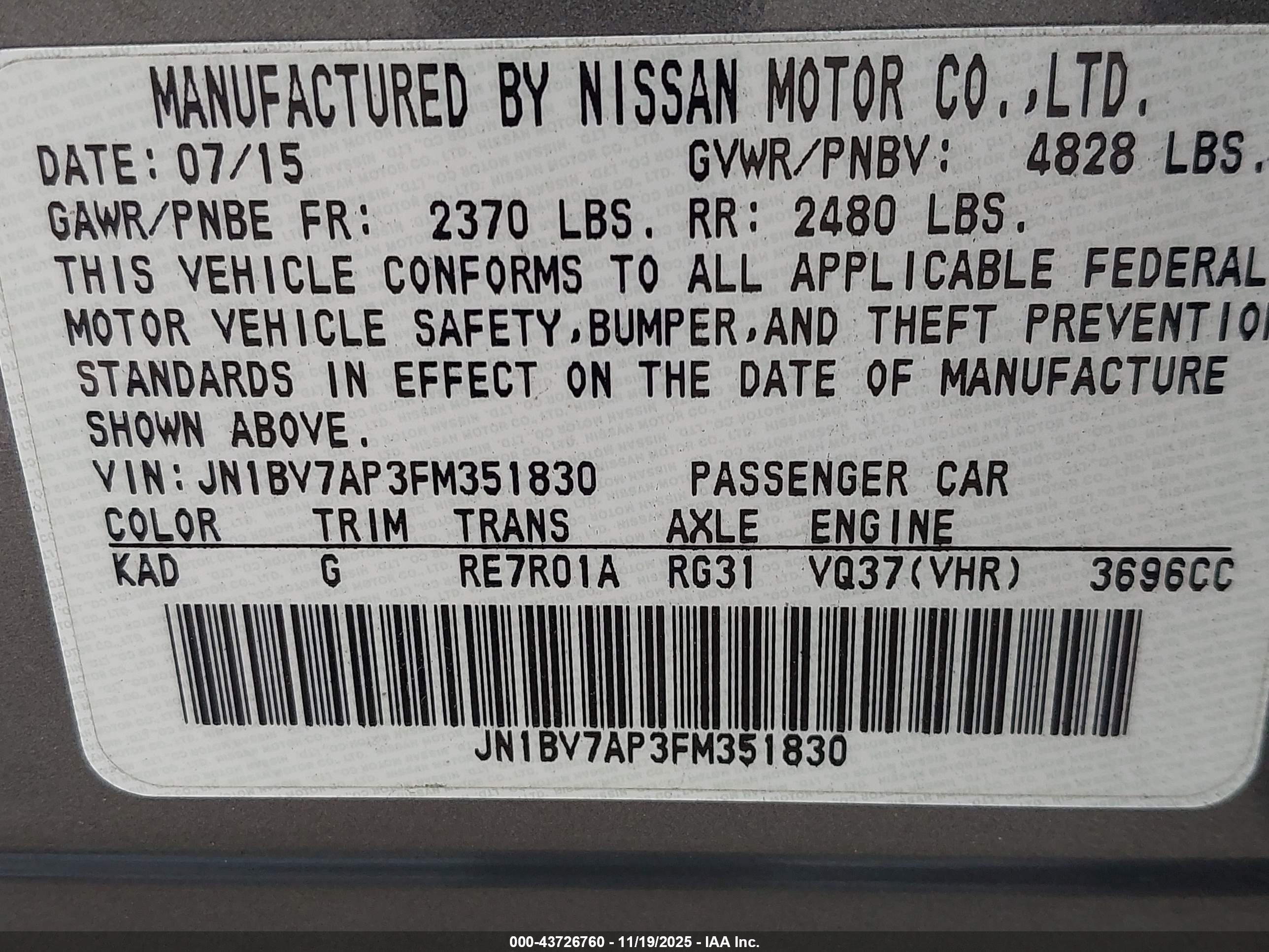 INFINITI Q50 image 9