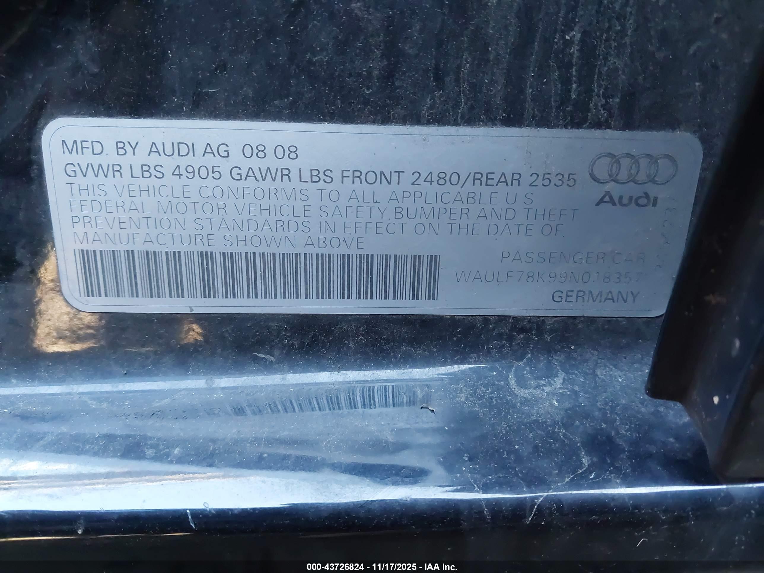 AUDI A4 image 9