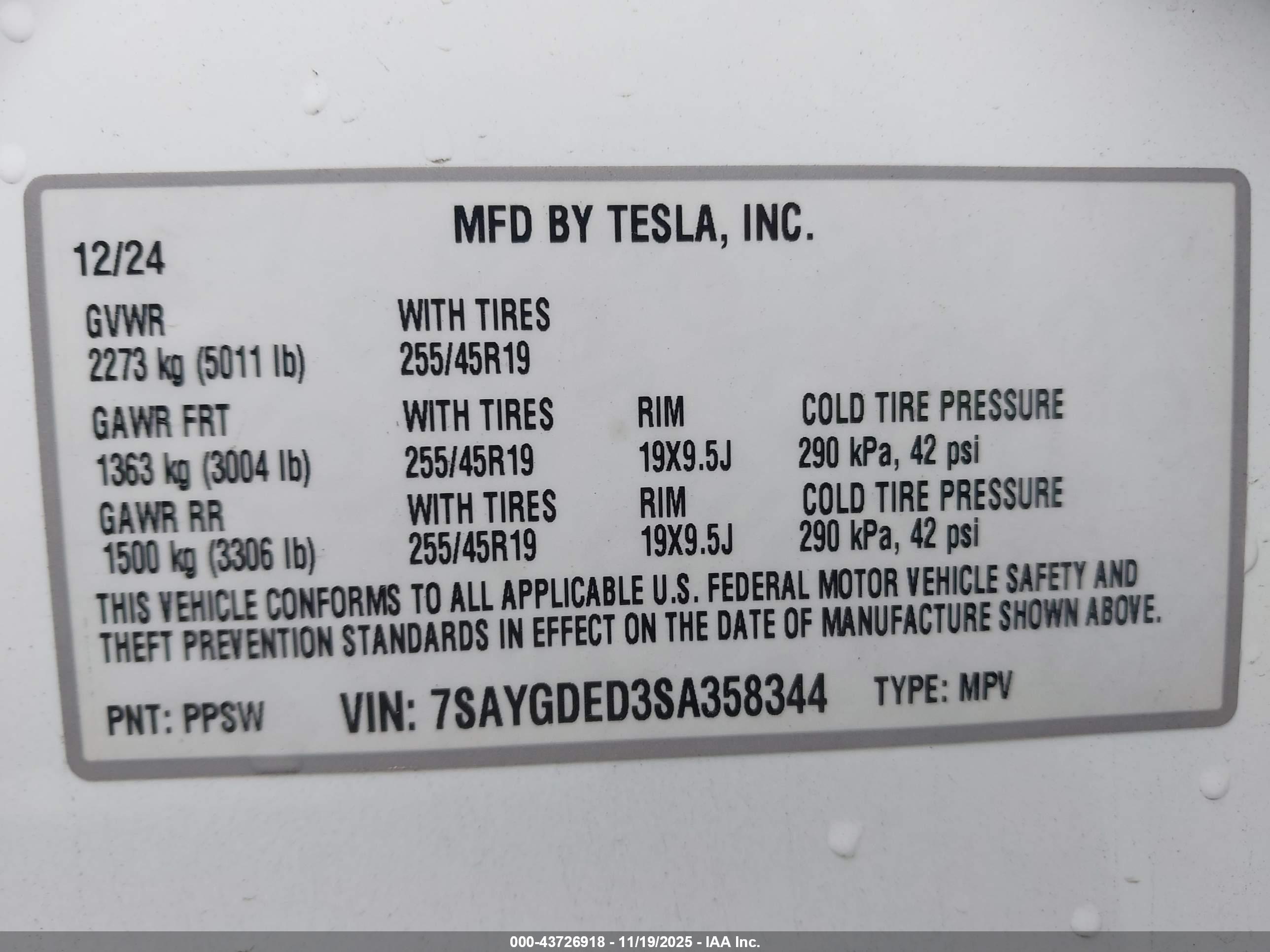 TESLA MODEL image 9