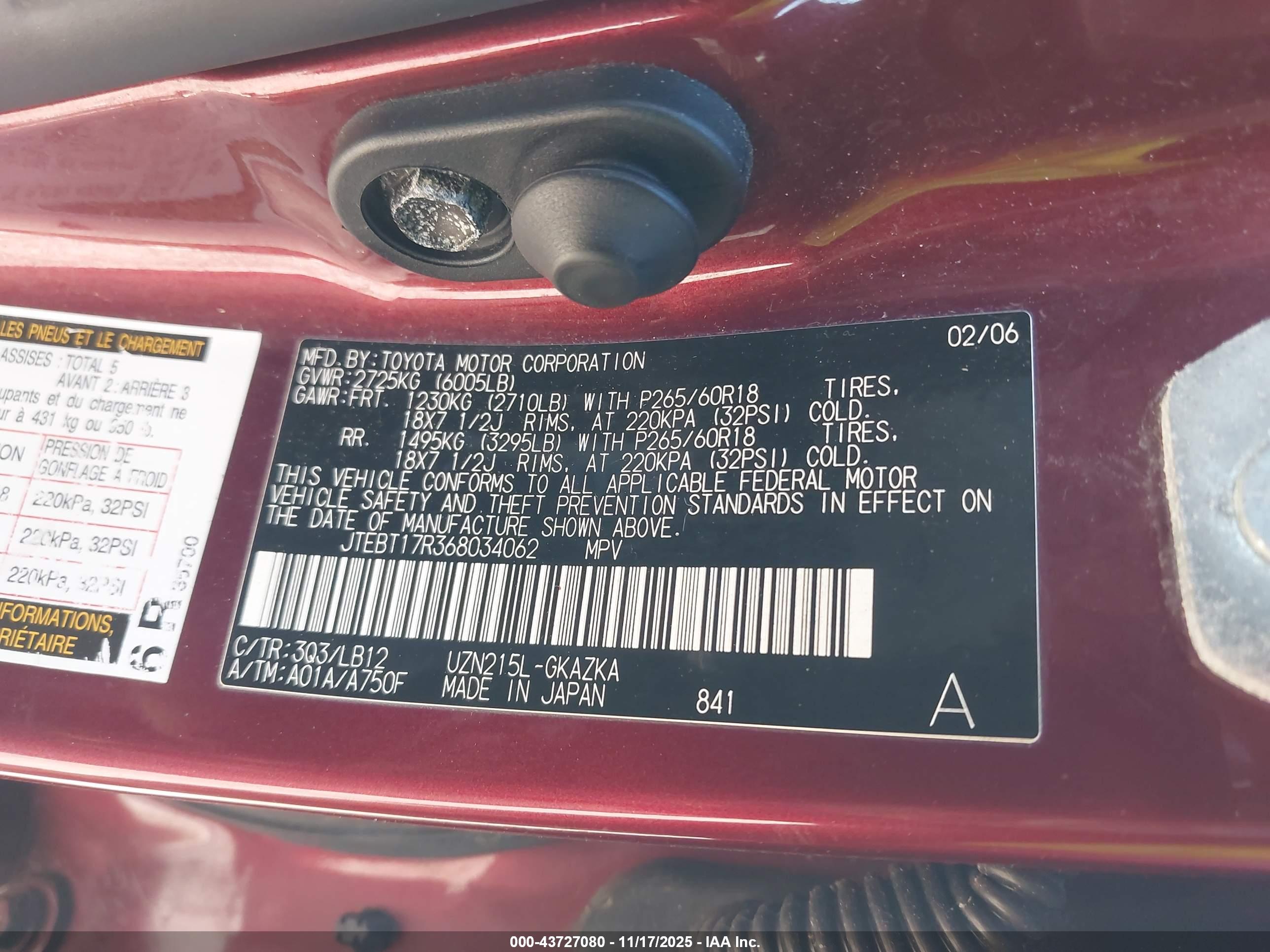 TOYOTA 4RUNNER image 9