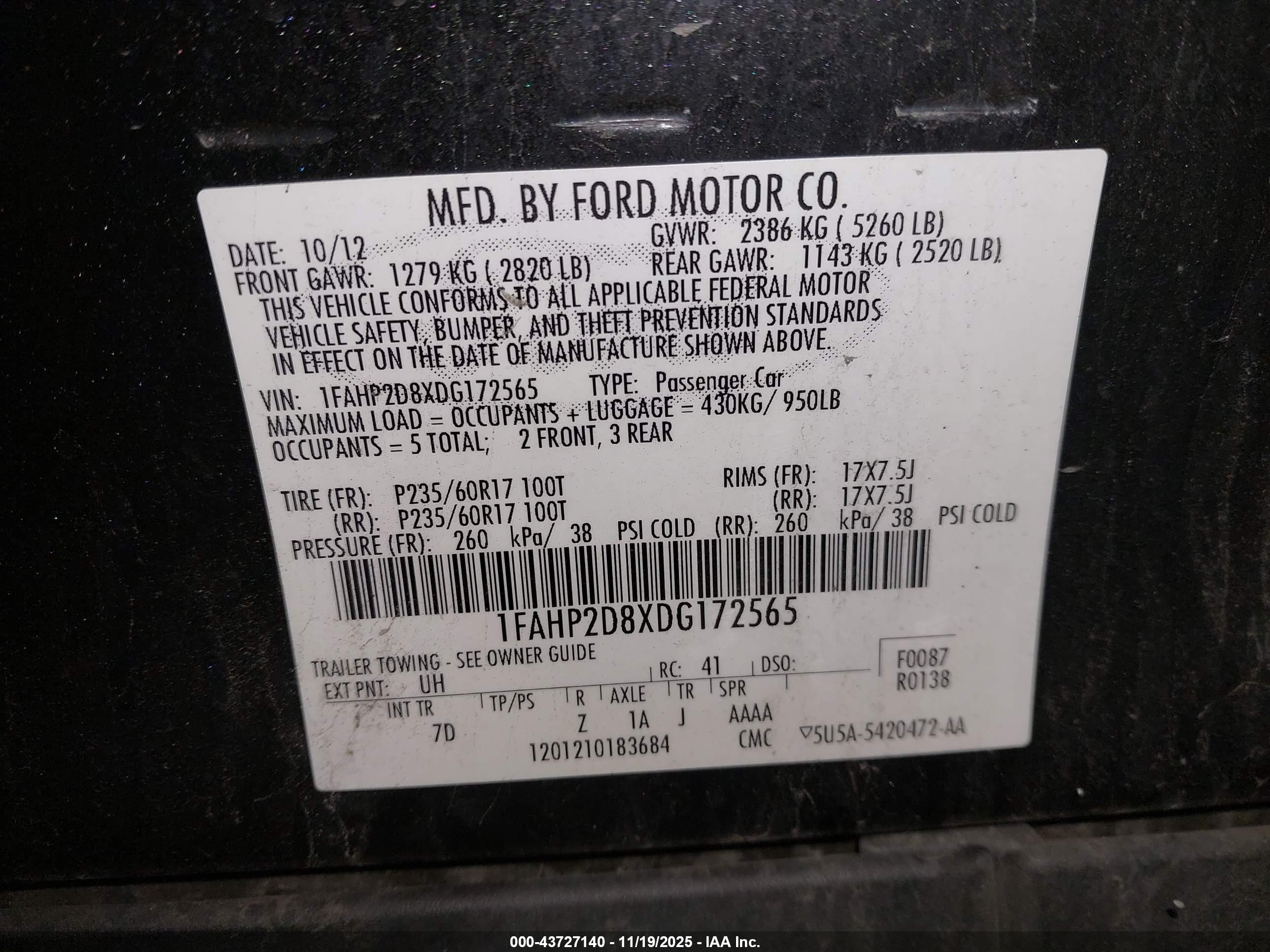 FORD TAURUS image 9