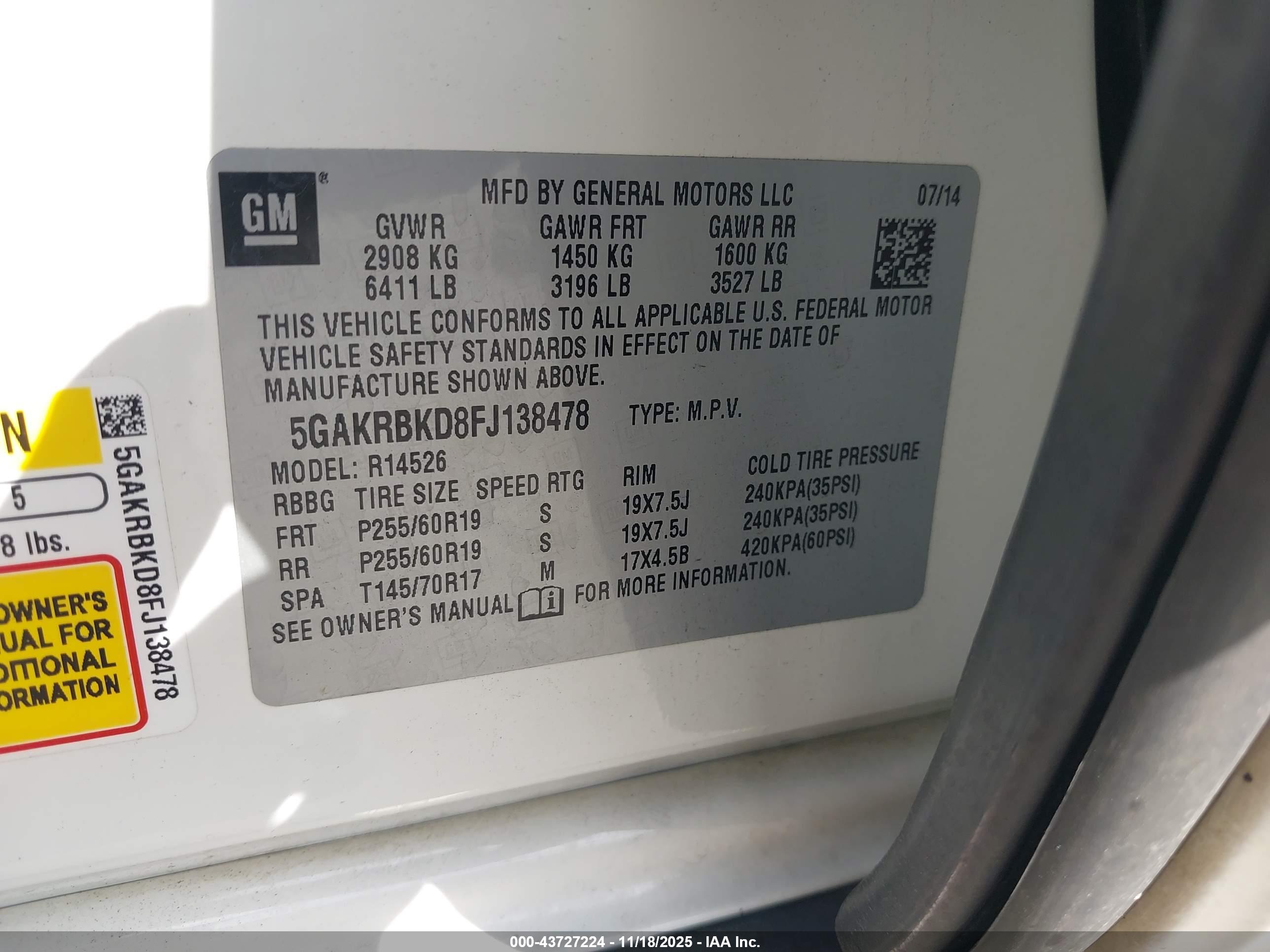 BUICK ENCLAVE image 9