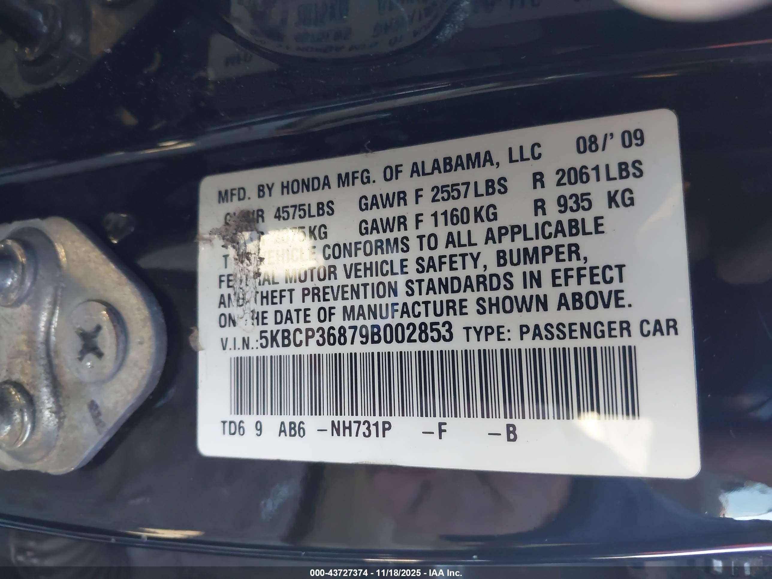 HONDA ACCORD image 9