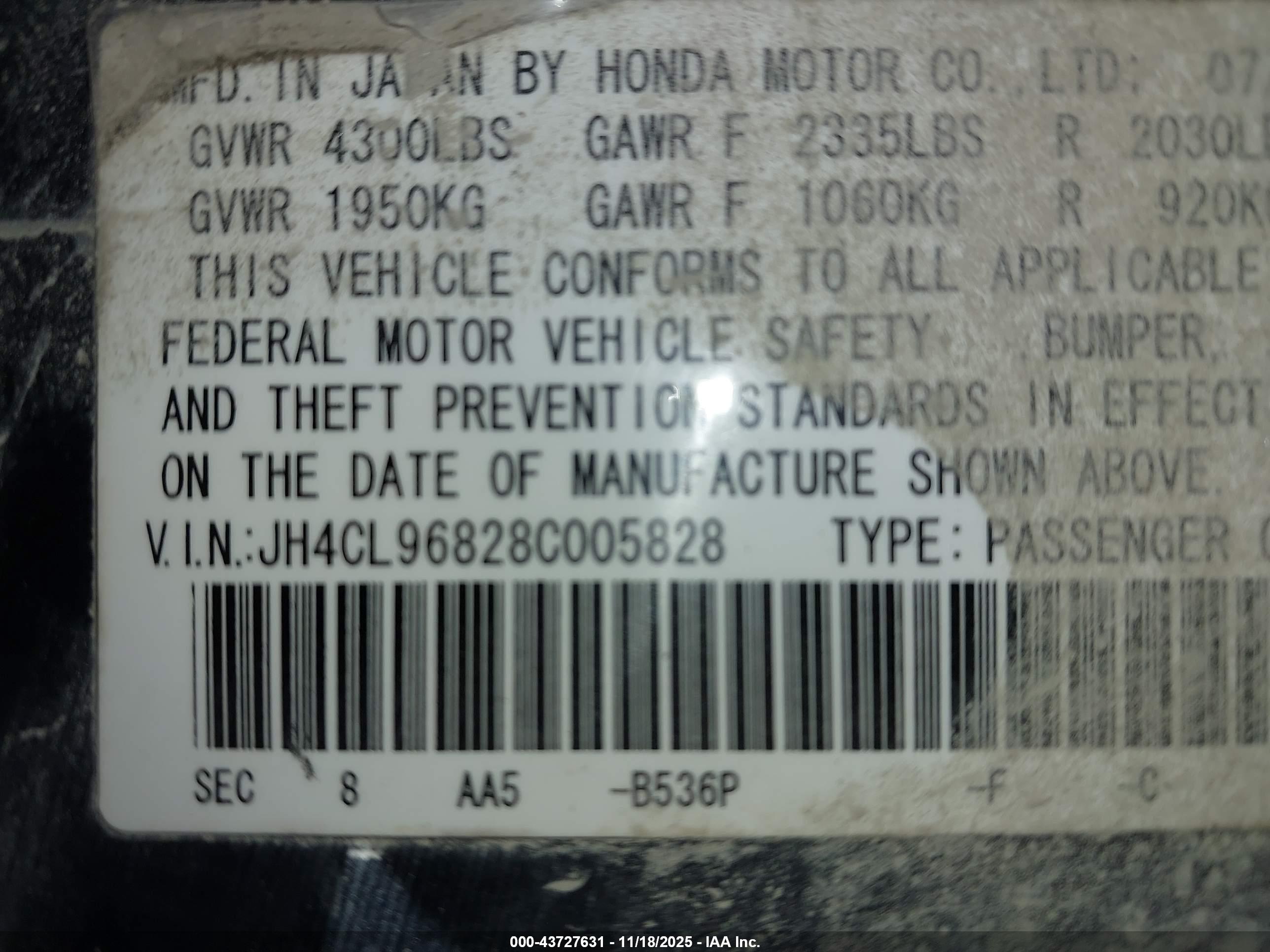 ACURA TSX image 9