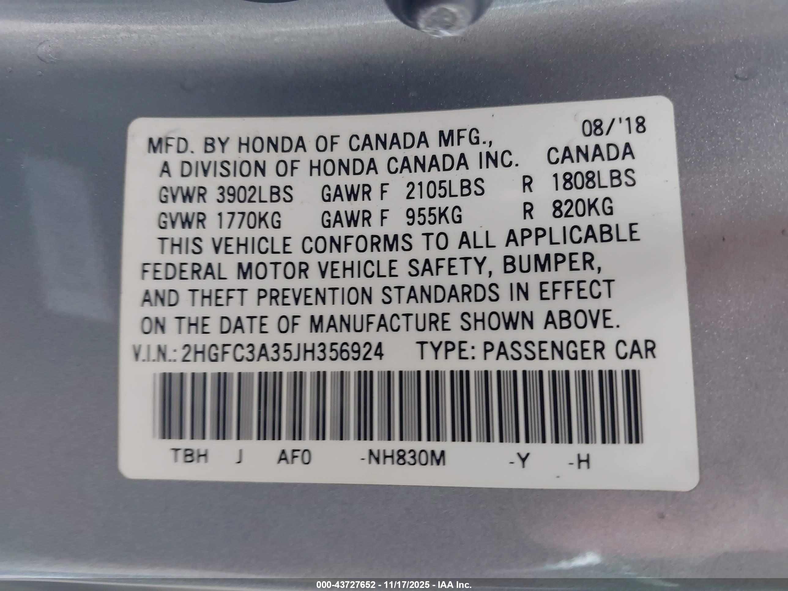 HONDA CIVIC image 9