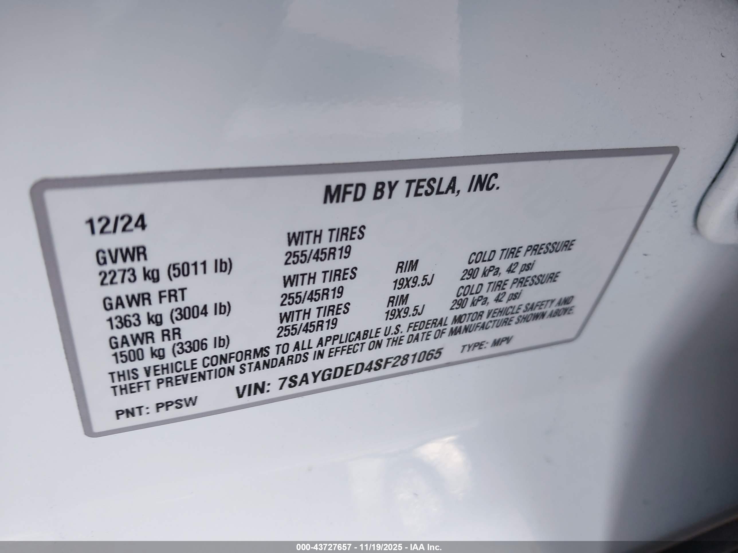 TESLA MODEL image 9