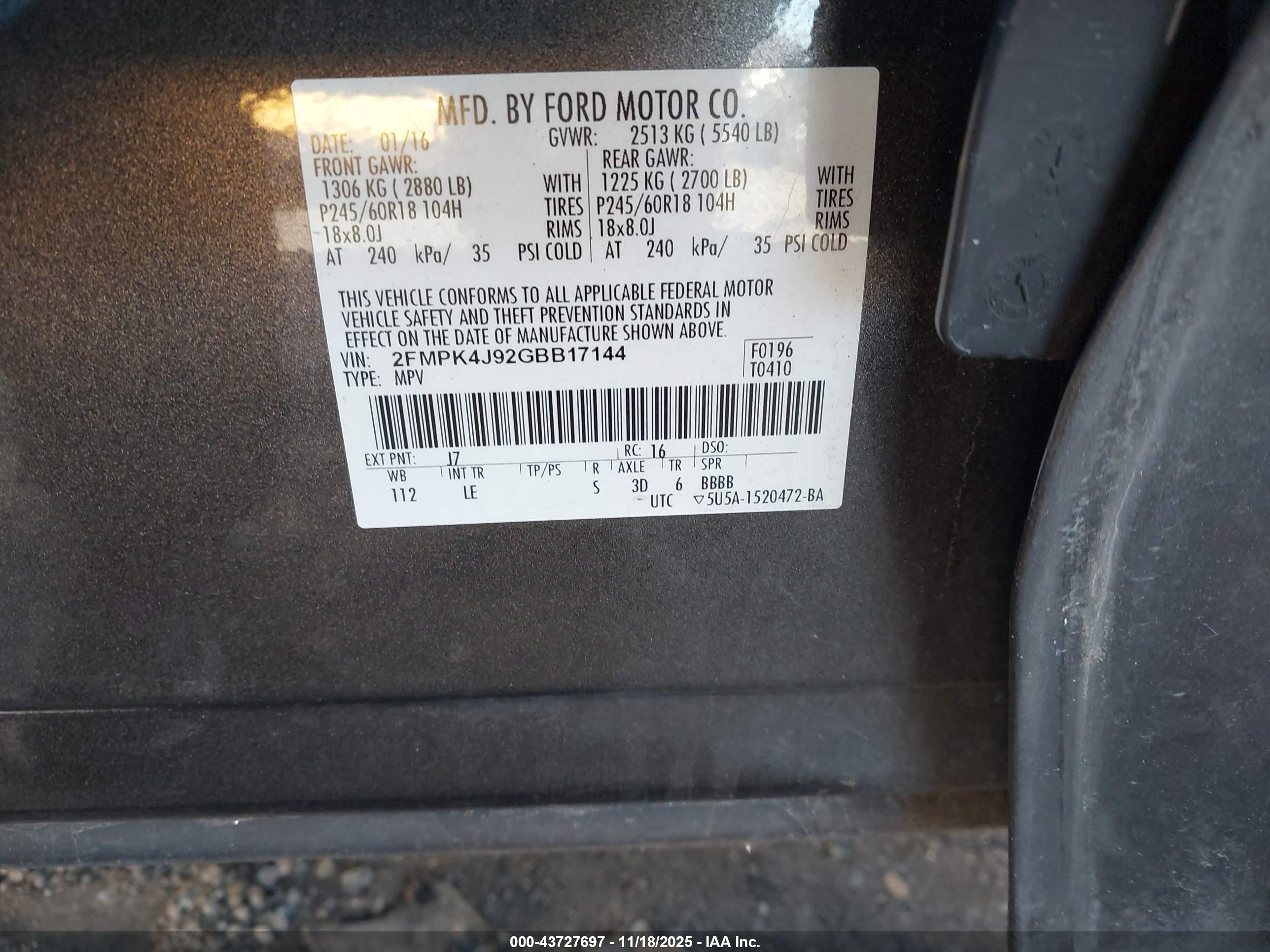 FORD EDGE image 9