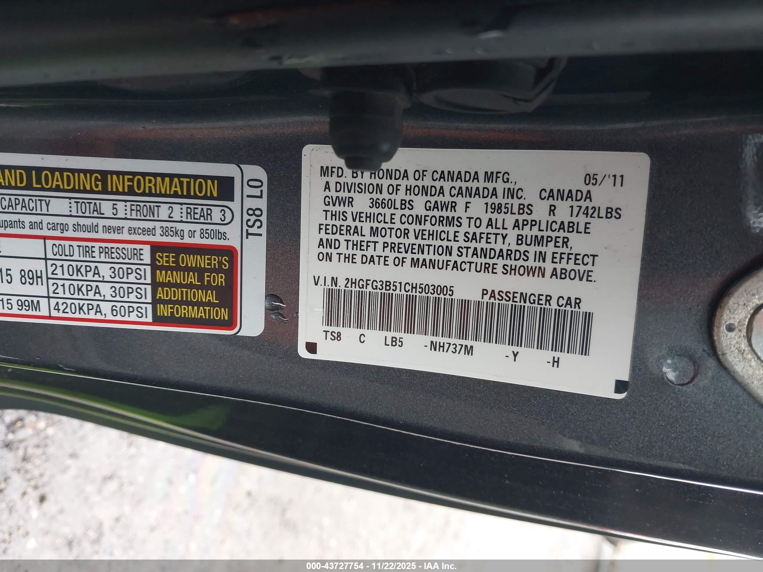HONDA CIVIC image 9