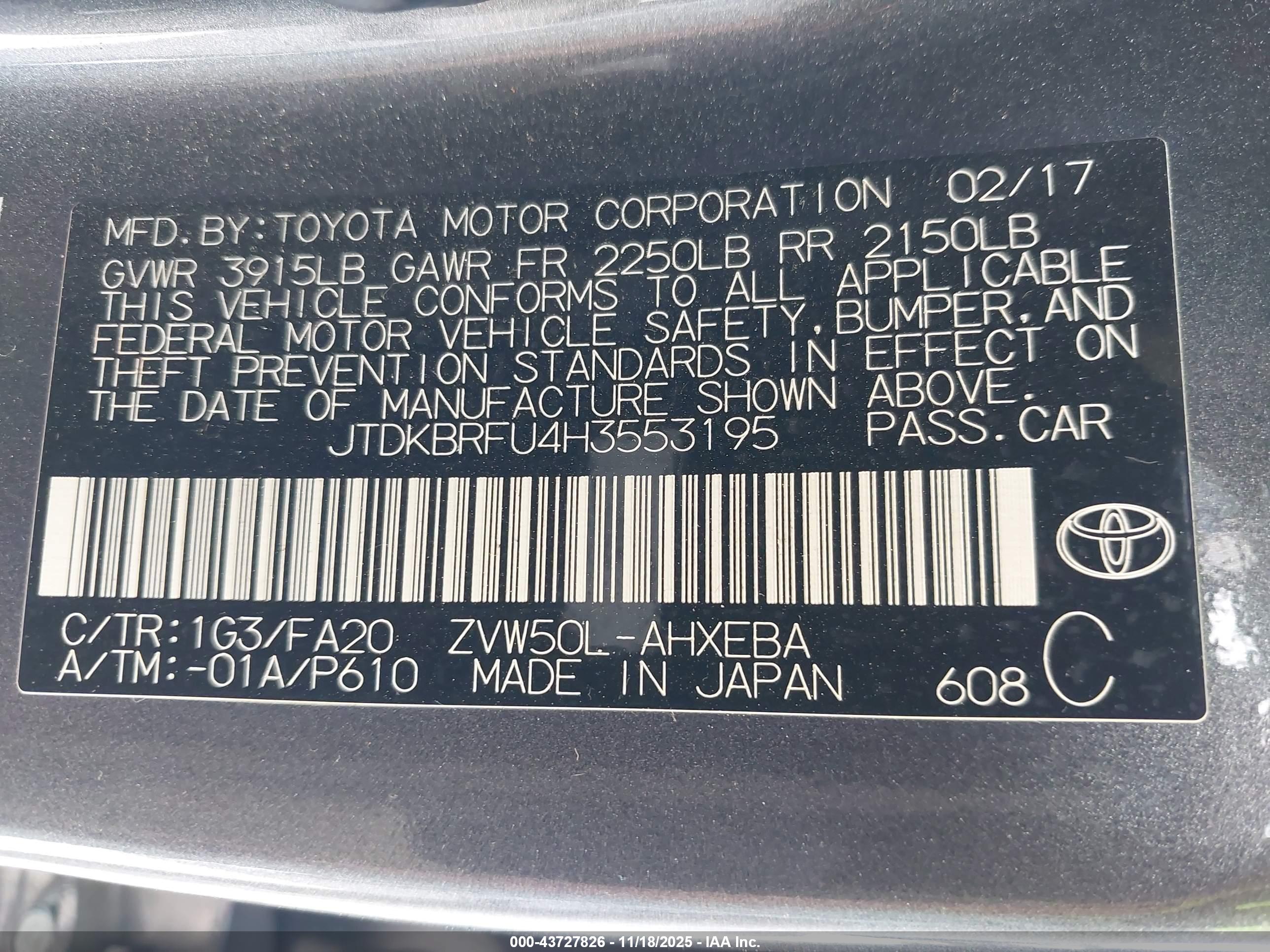 TOYOTA PRIUS image 9