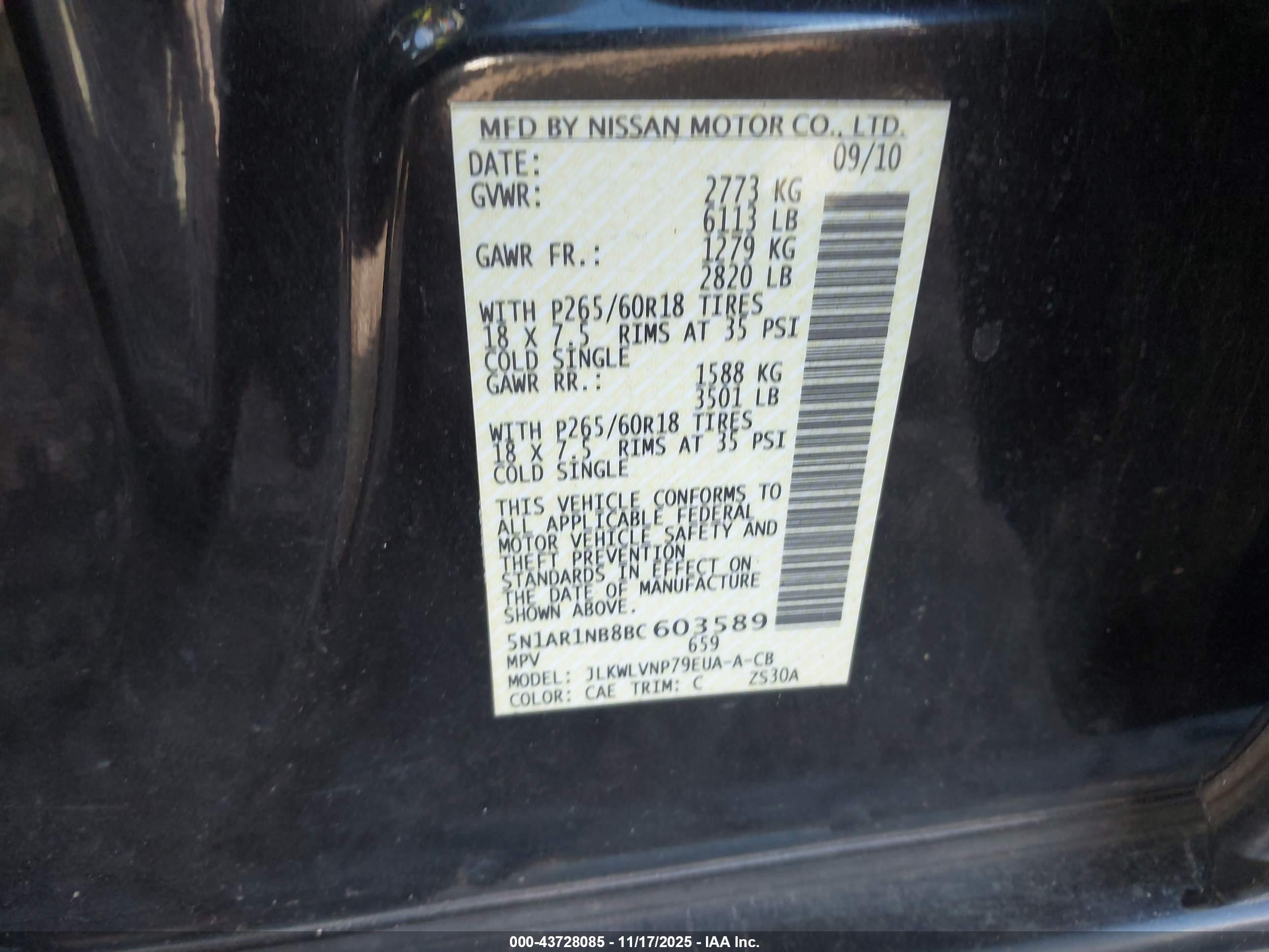 NISSAN PATHFINDER image 9