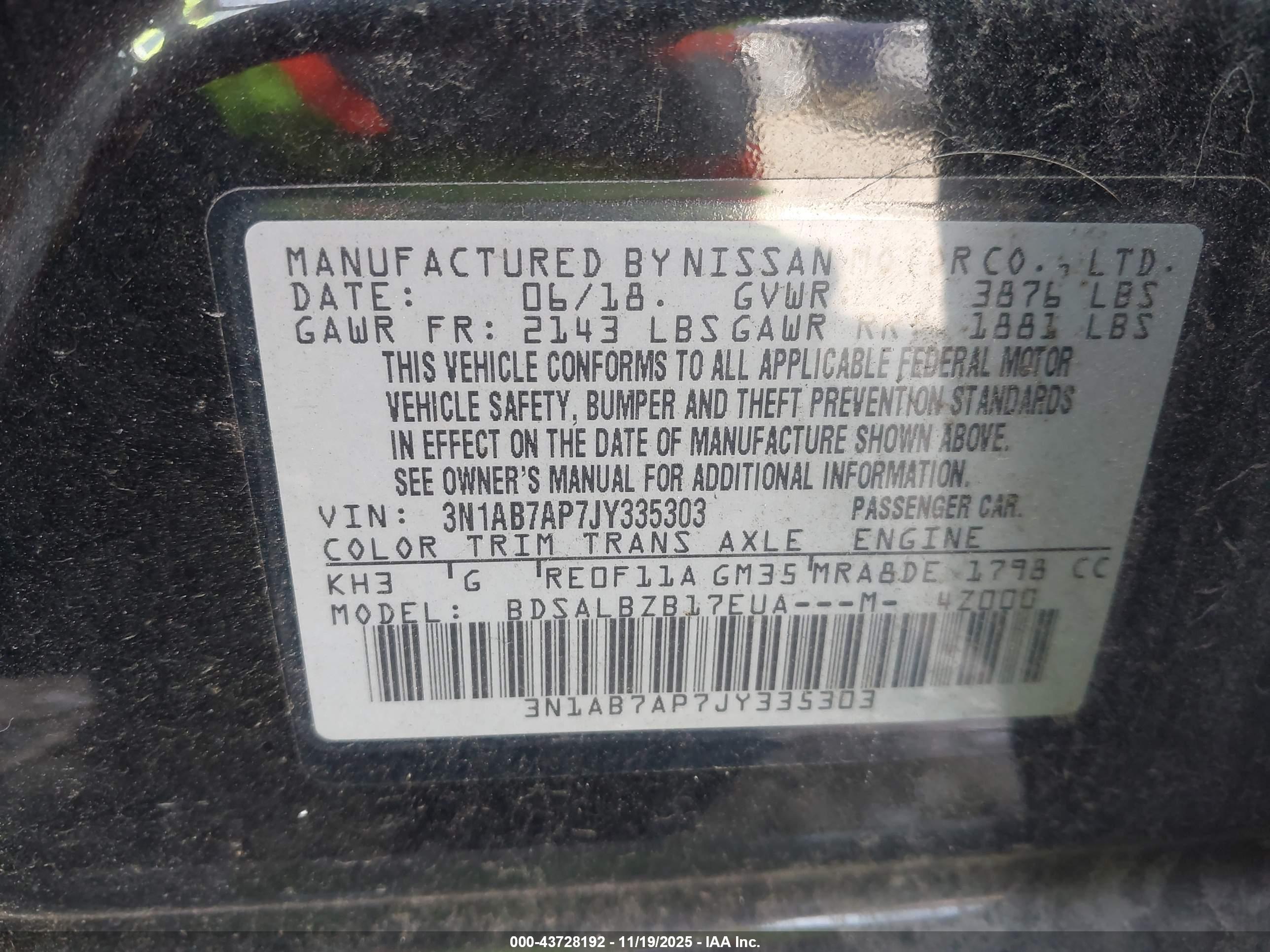 NISSAN SENTRA image 9