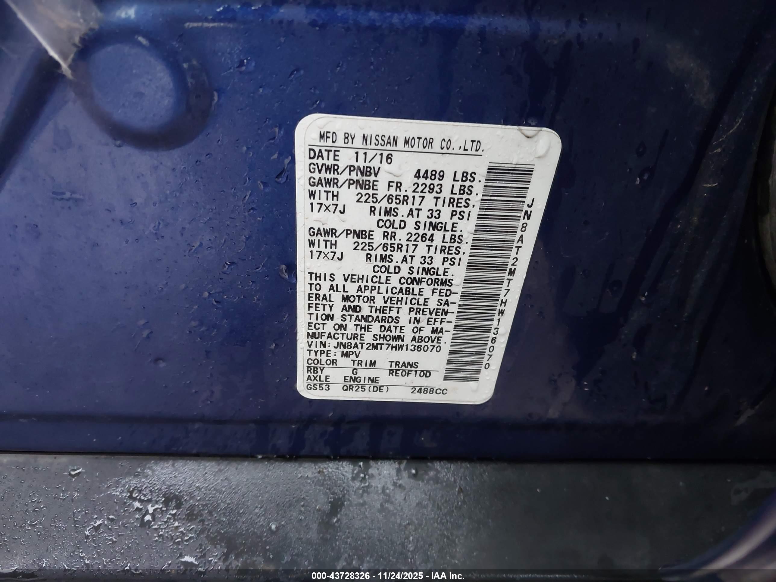 NISSAN ROGUE image 9