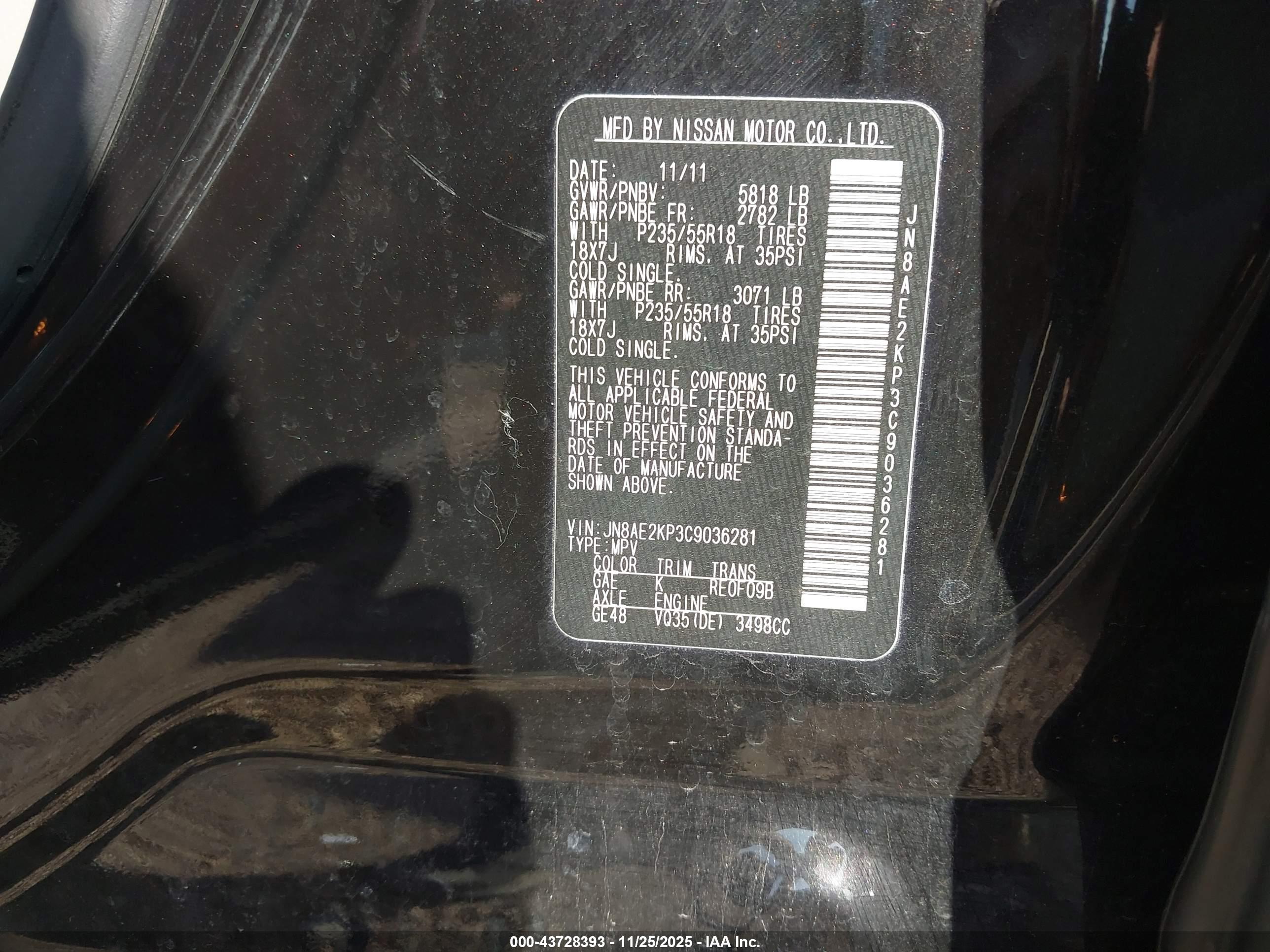 NISSAN QUEST image 9