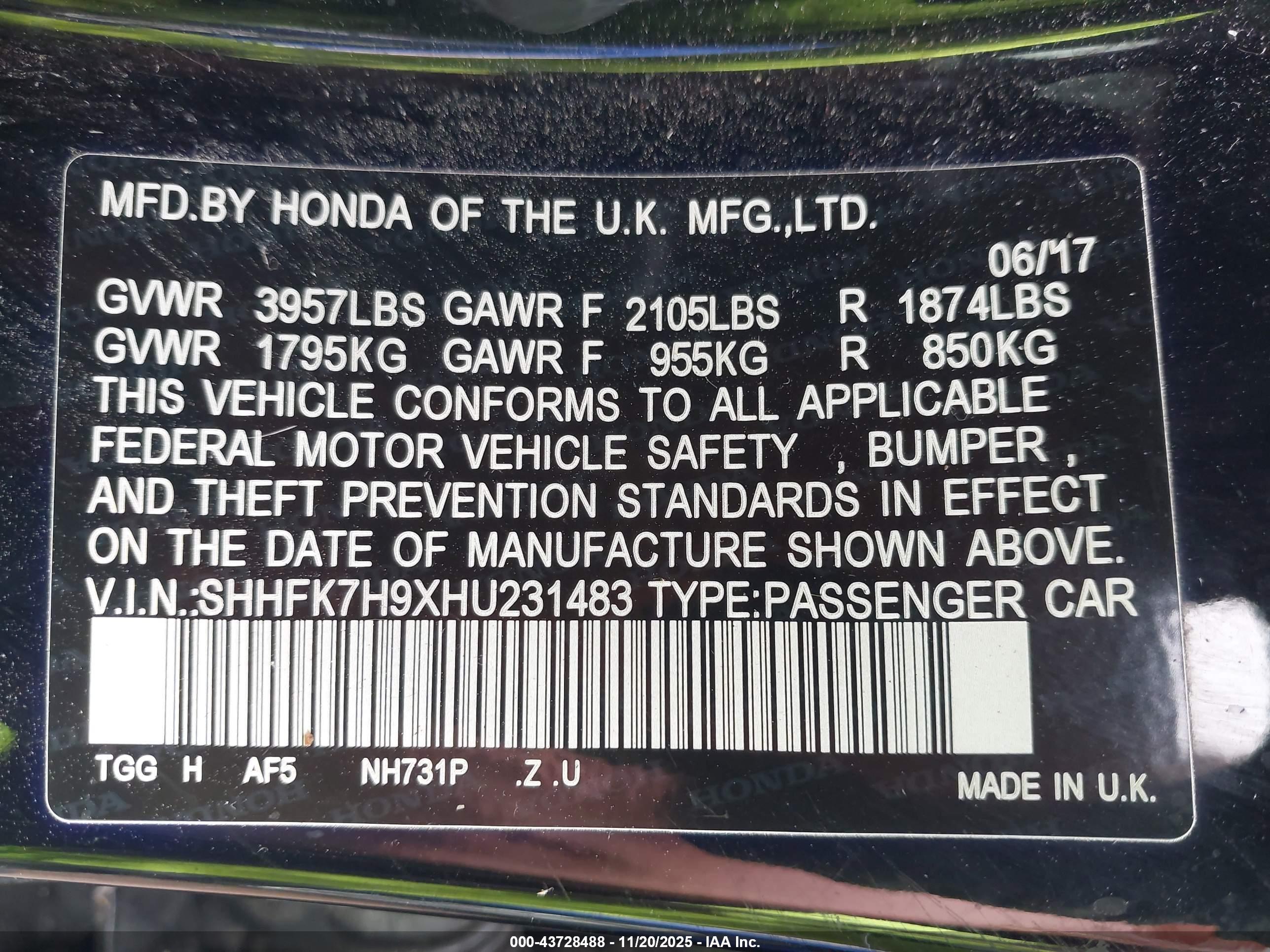 HONDA CIVIC image 9