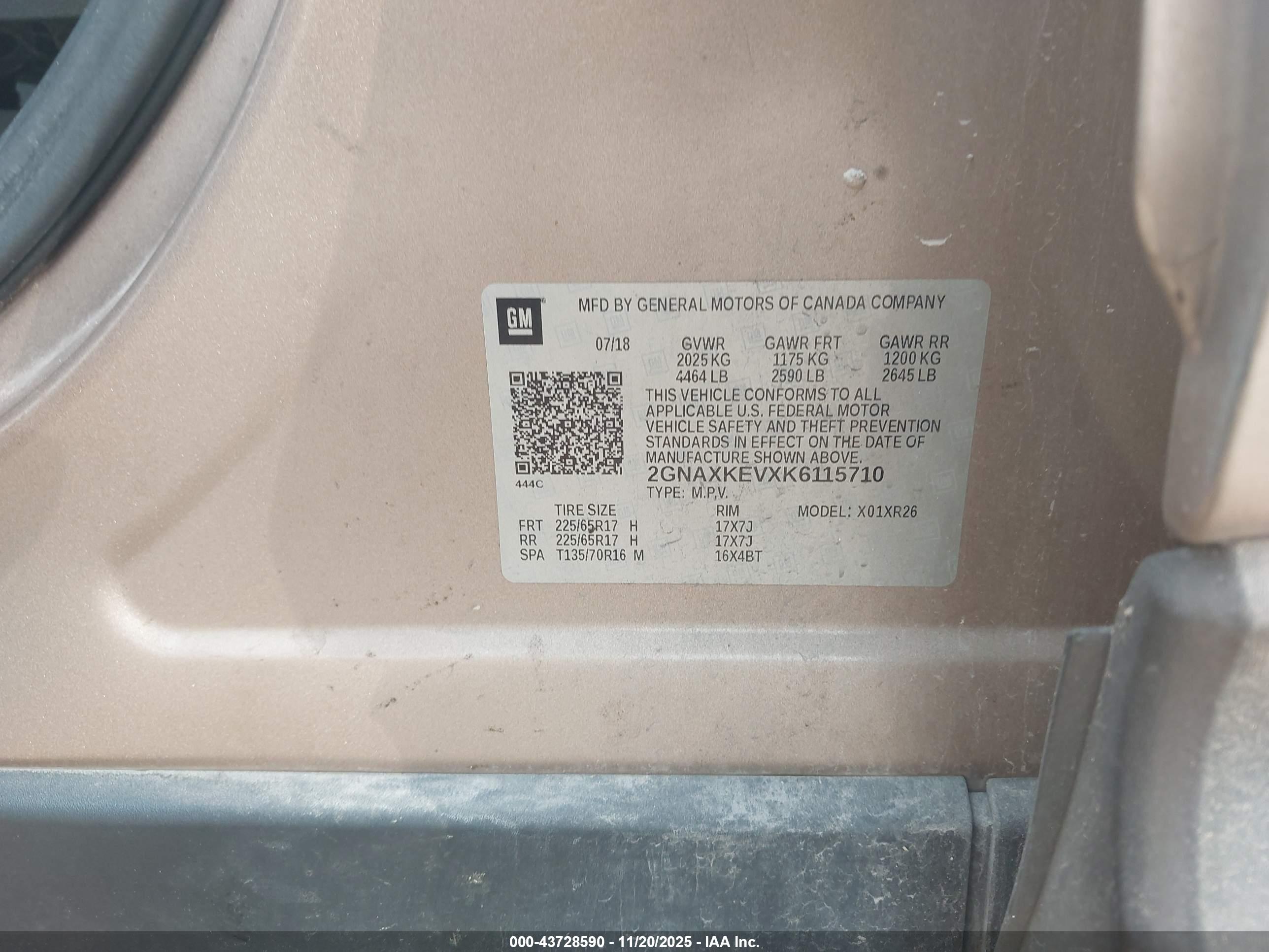 CHEVROLET EQUINOX image 9