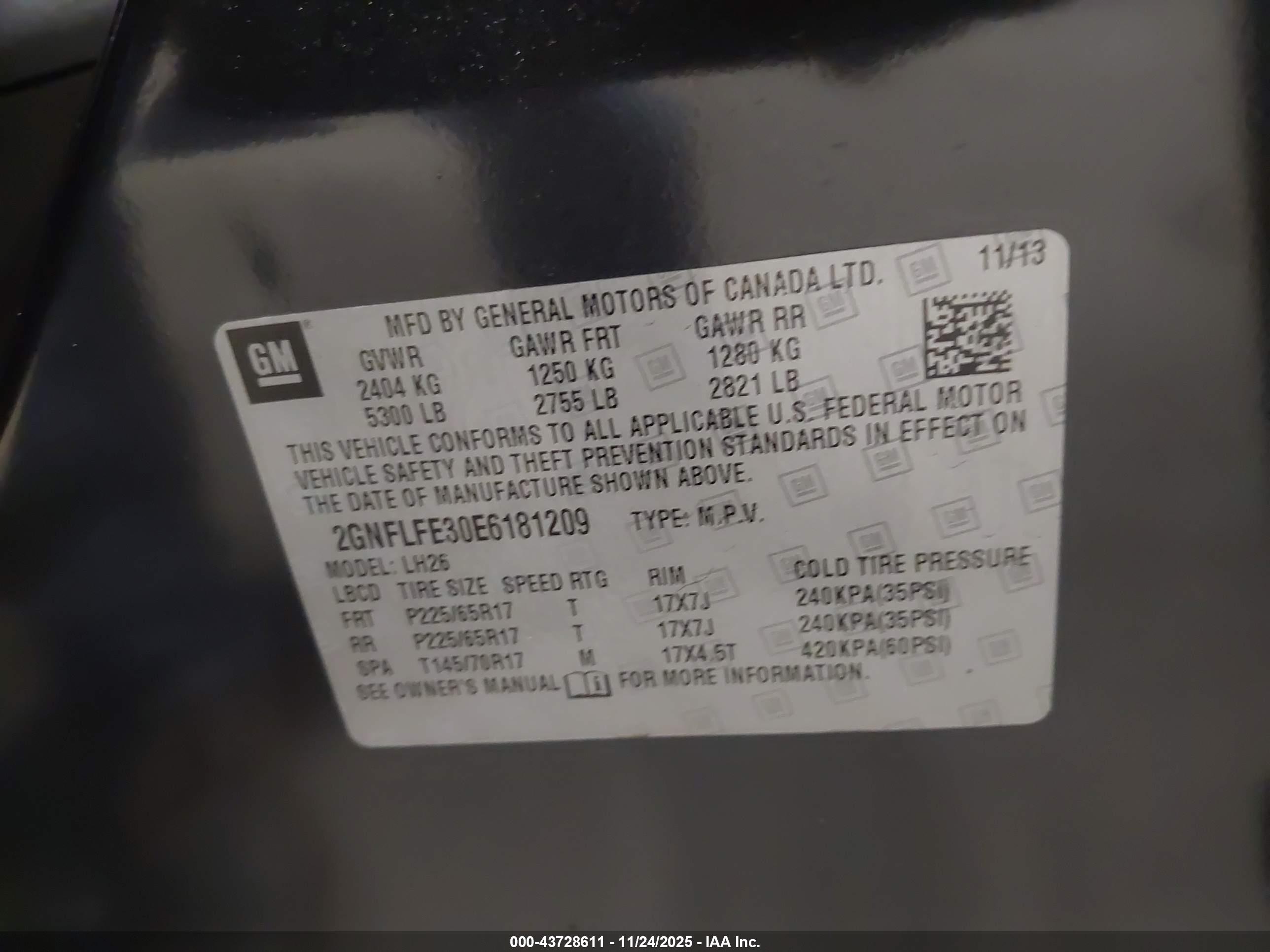 CHEVROLET EQUINOX image 9