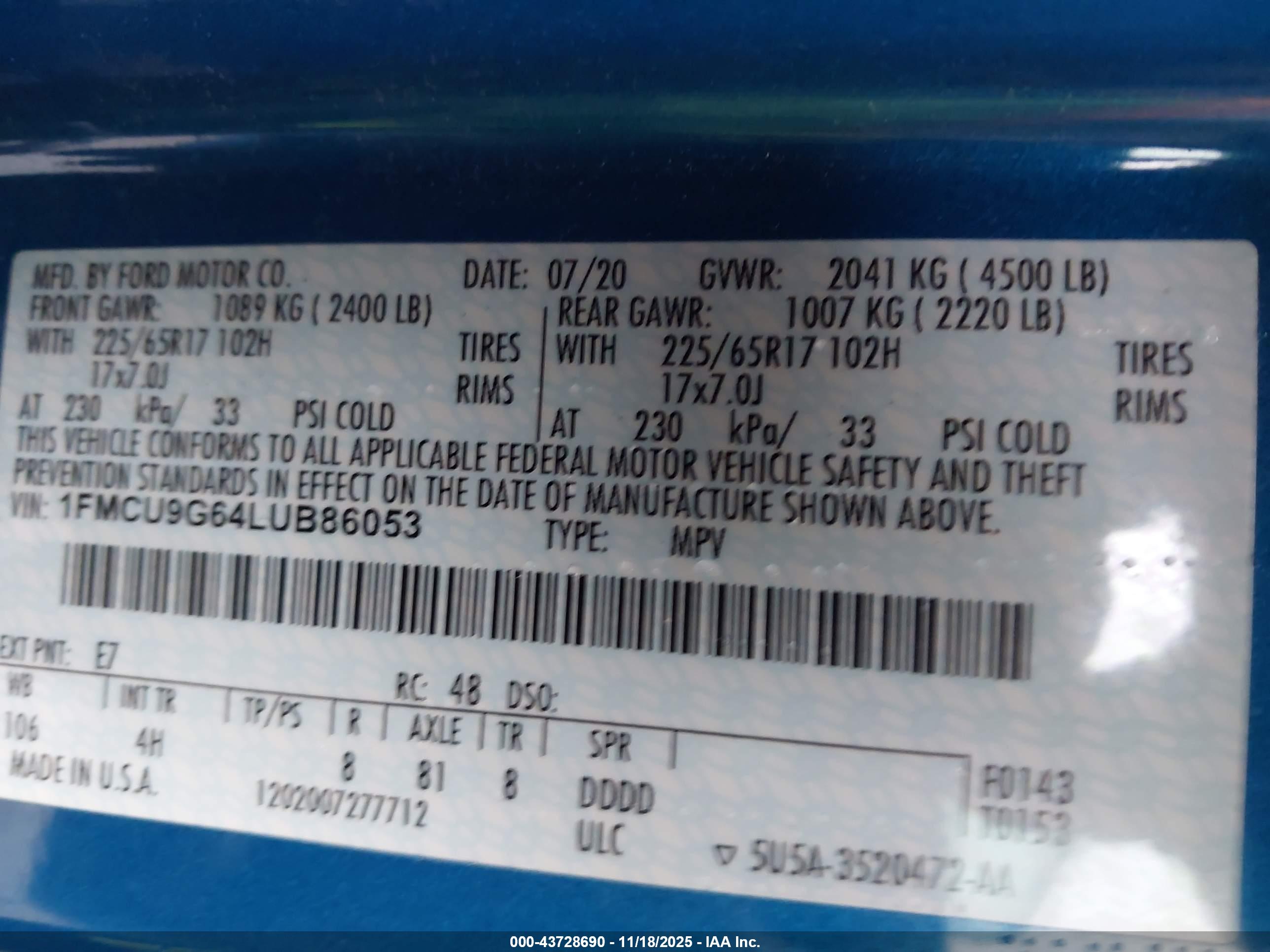 FORD ESCAPE image 9