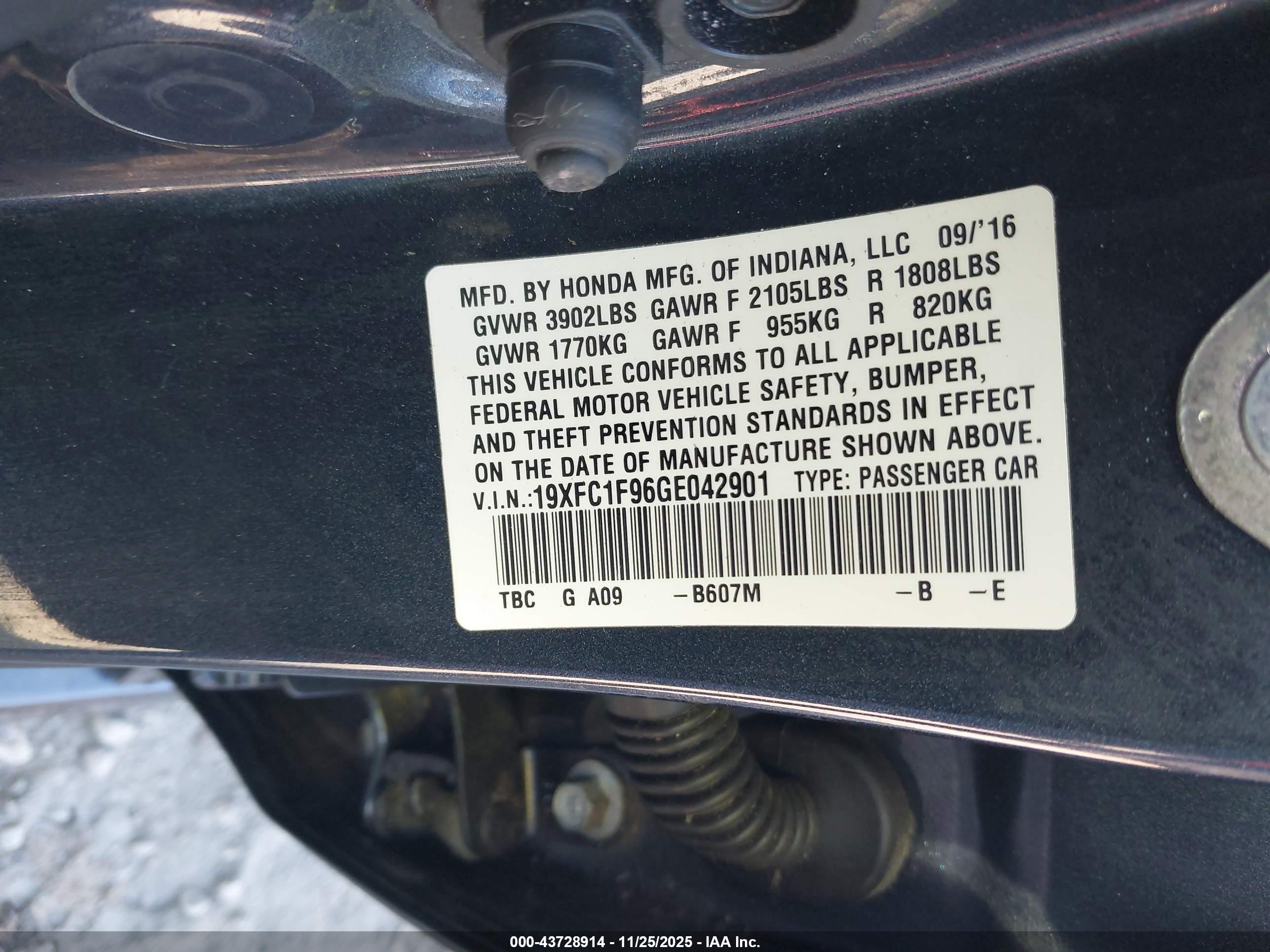 HONDA CIVIC image 9