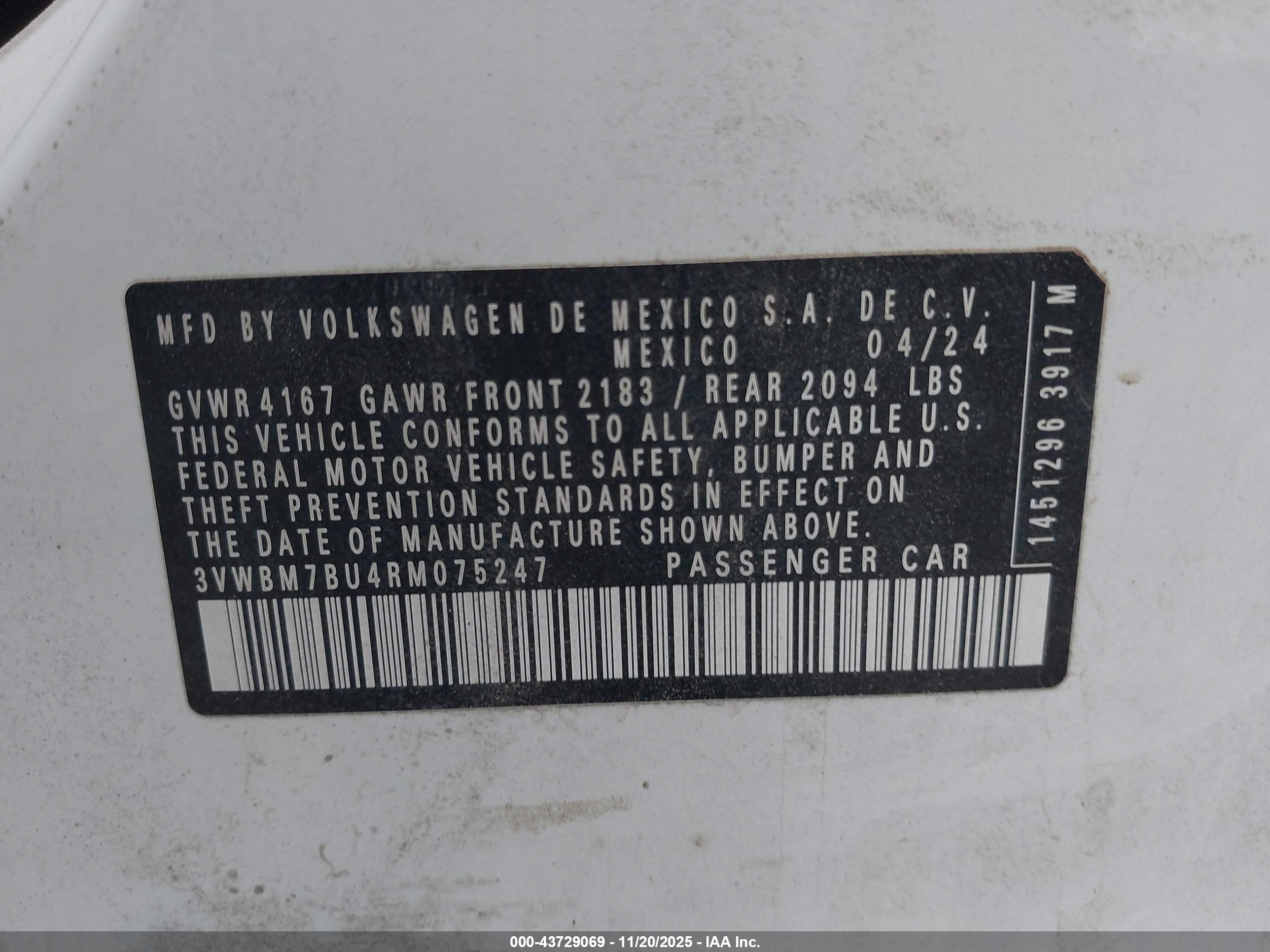 VOLKSWAGEN JETTA image 9