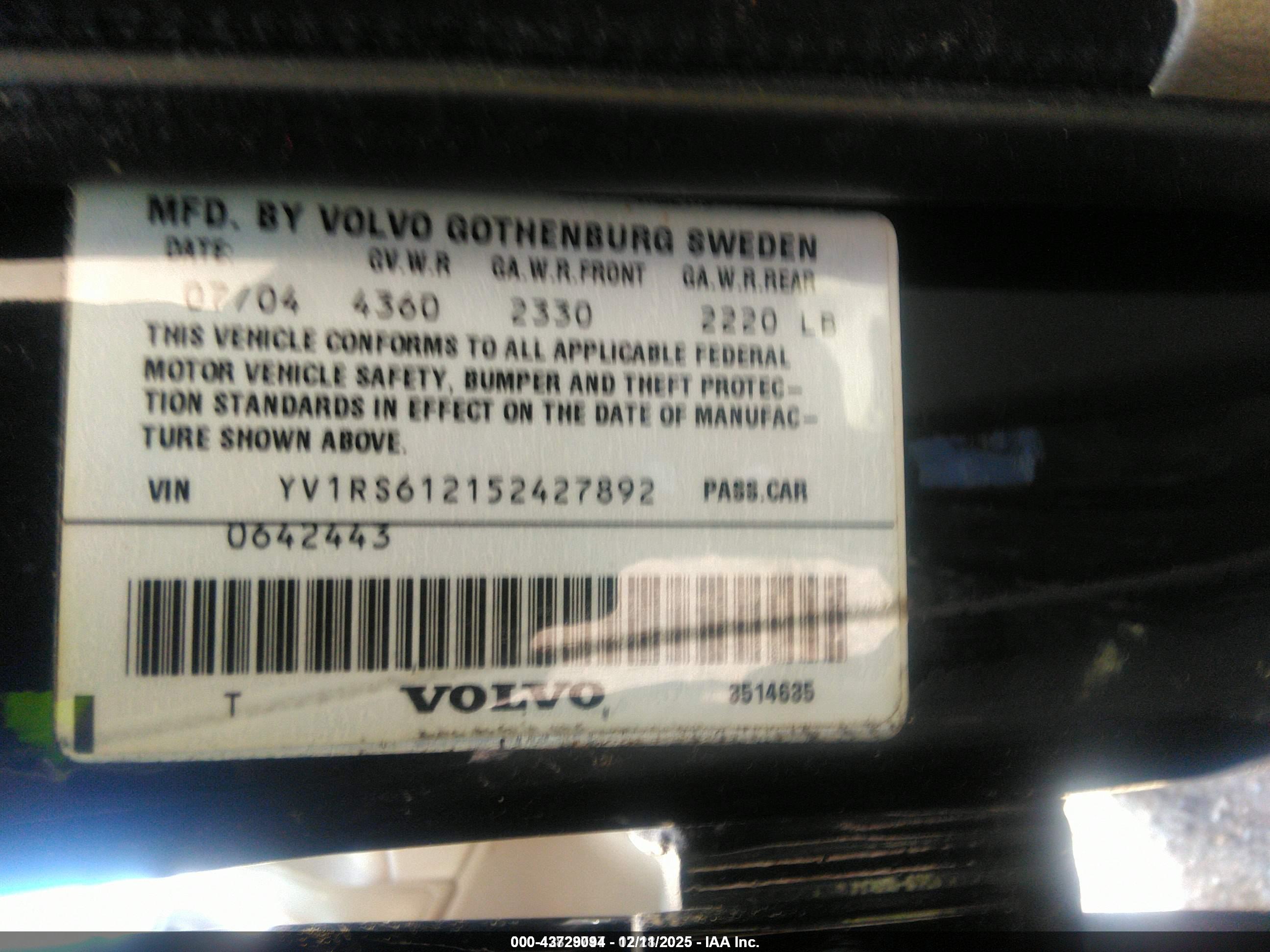 VOLVO S60 image 9