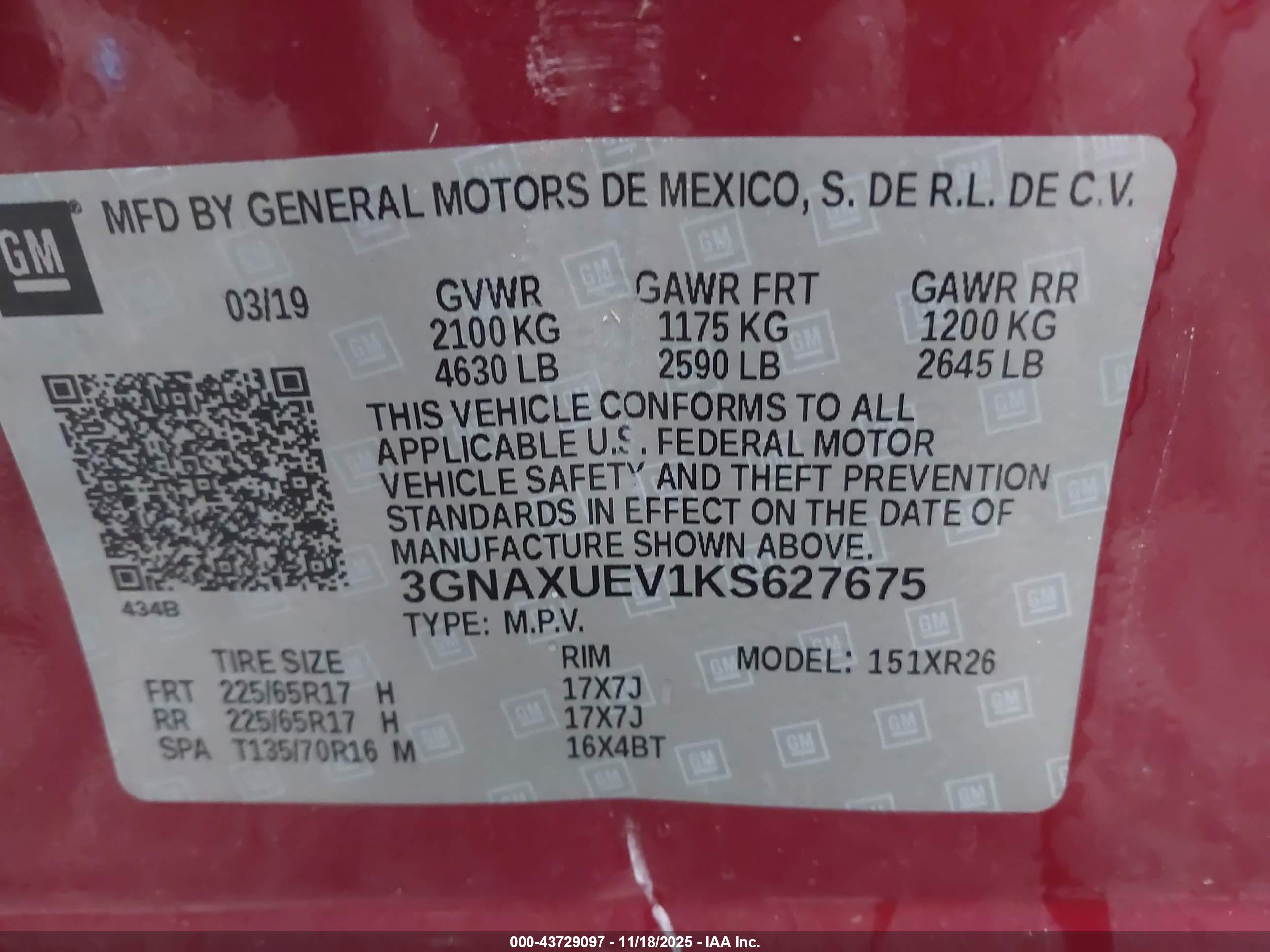 CHEVROLET EQUINOX image 9
