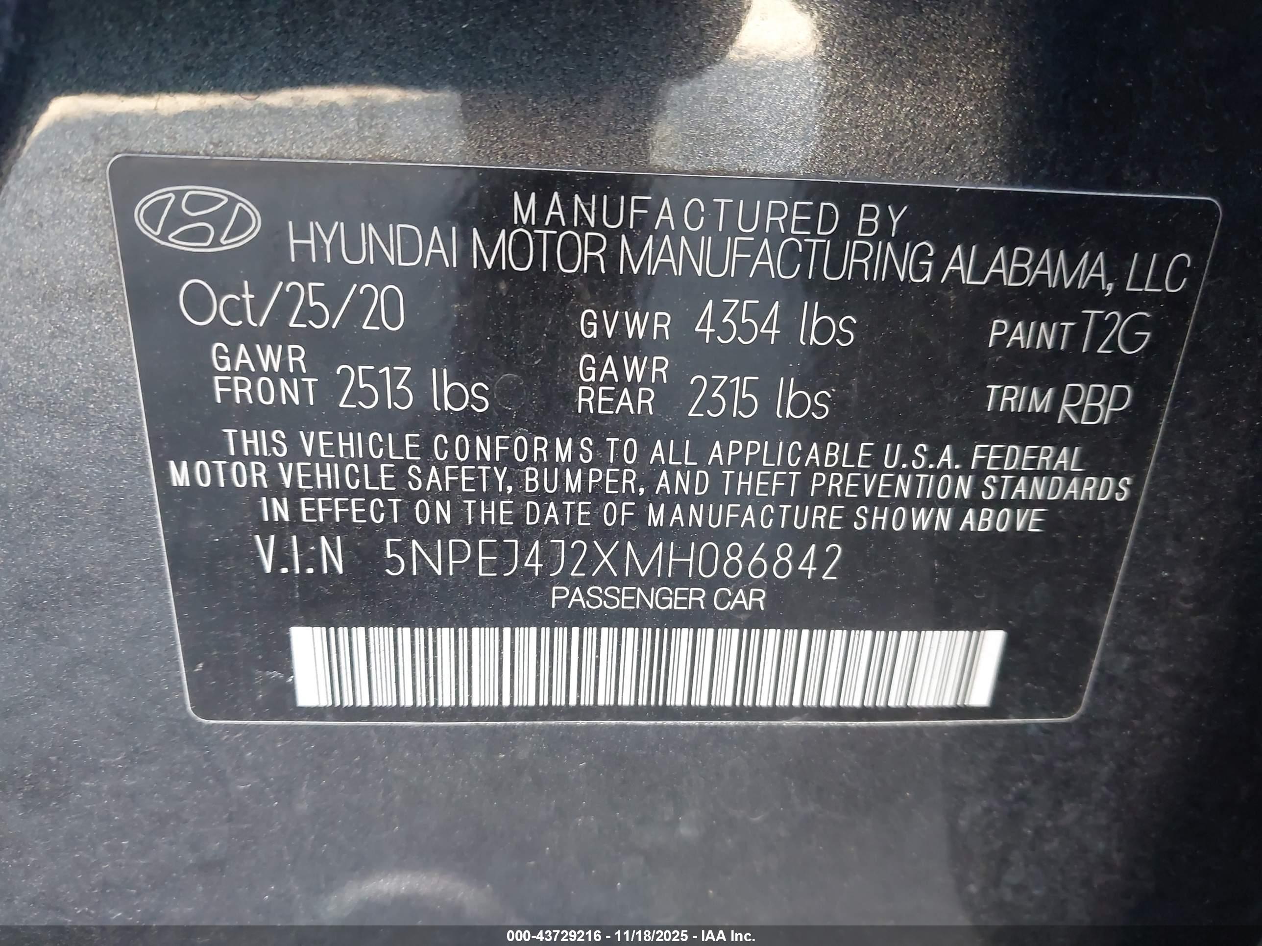 HYUNDAI SONATA image 9