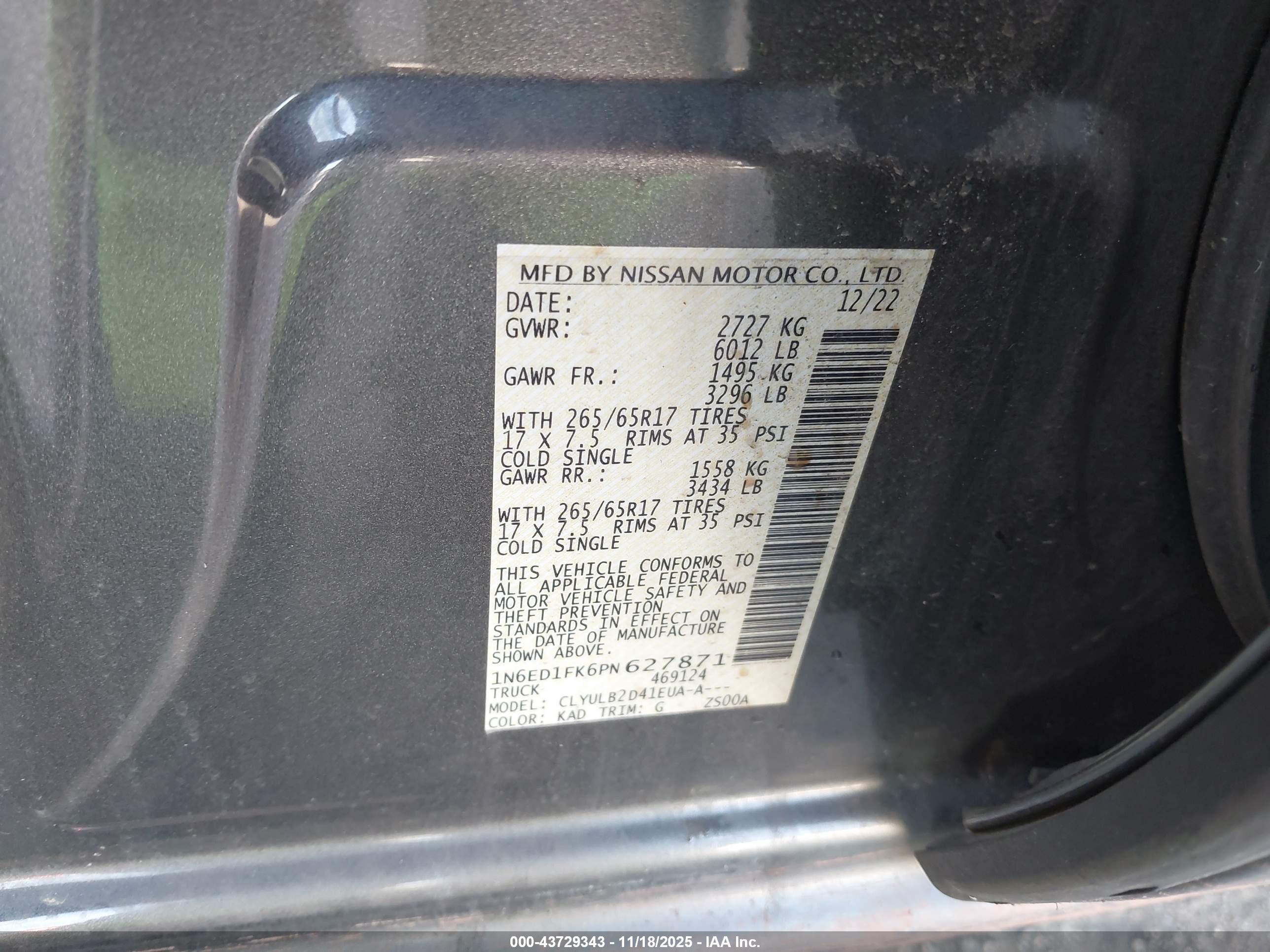 NISSAN FRONTIER image 9