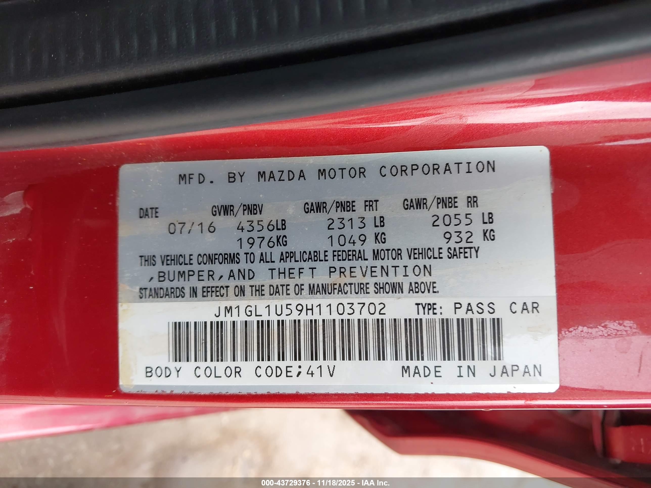 MAZDA MAZDA6 image 9