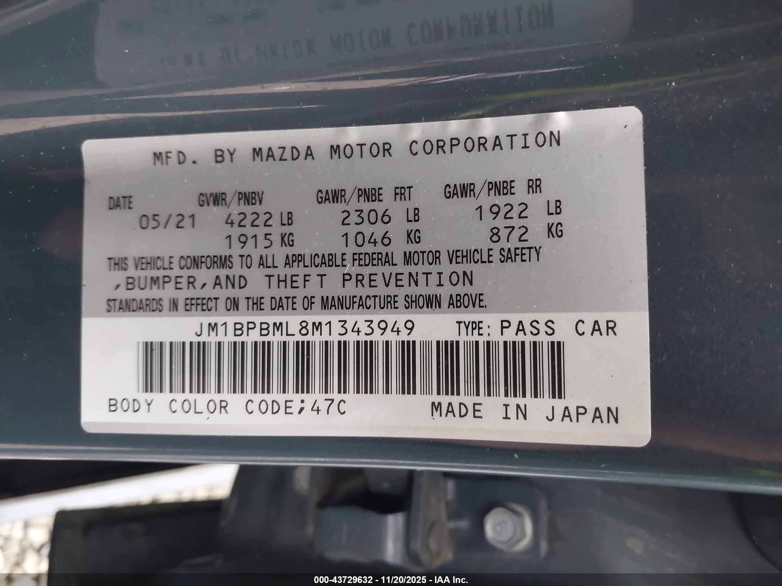 MAZDA MAZDA3 image 9