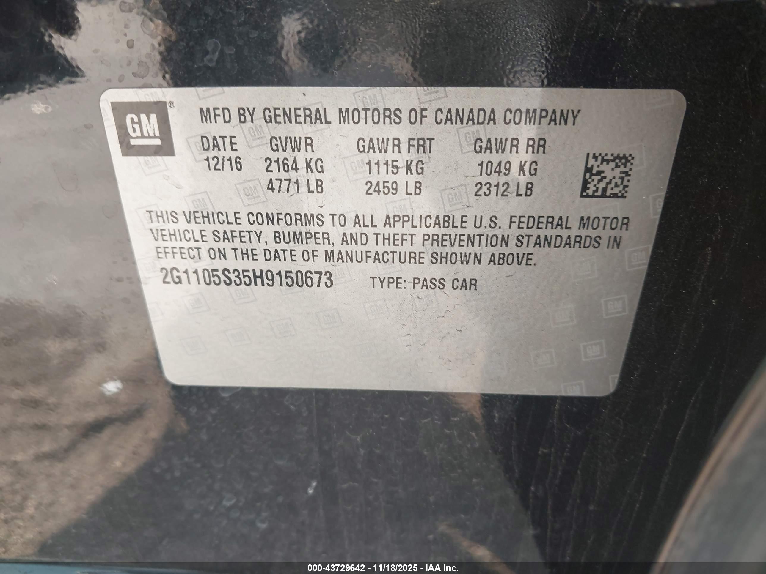 CHEVROLET IMPALA image 9