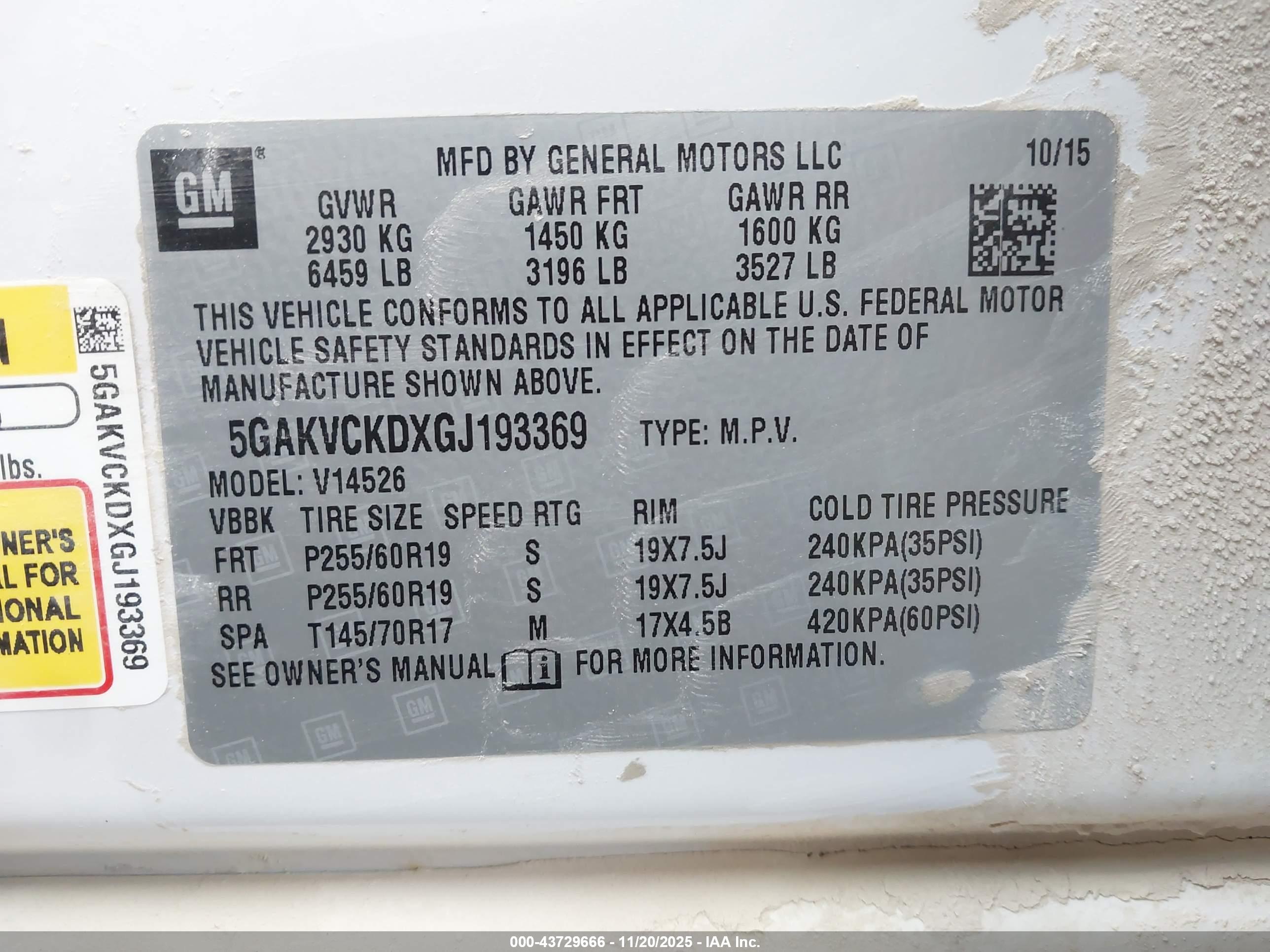BUICK ENCLAVE image 9