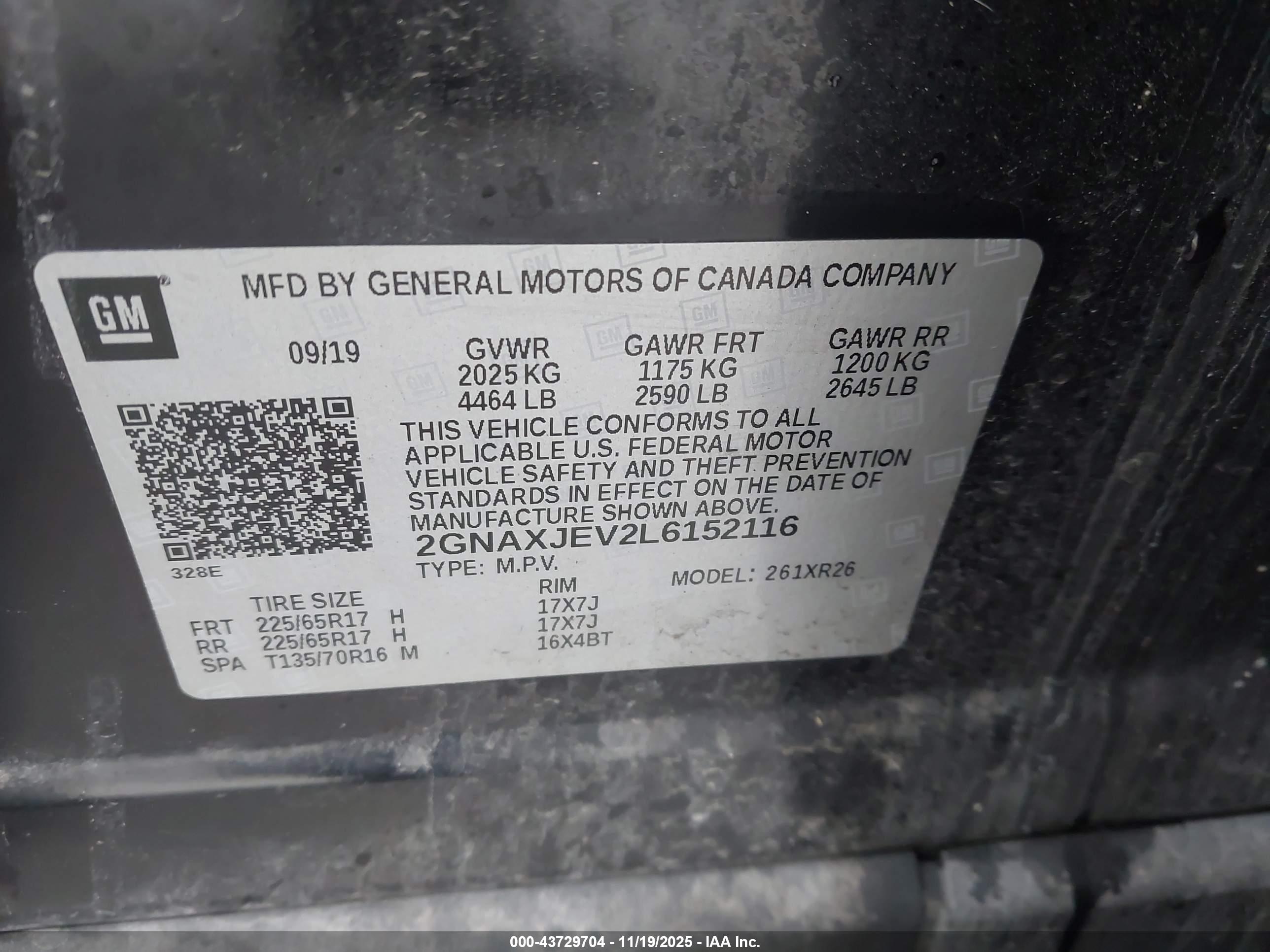 CHEVROLET EQUINOX image 9