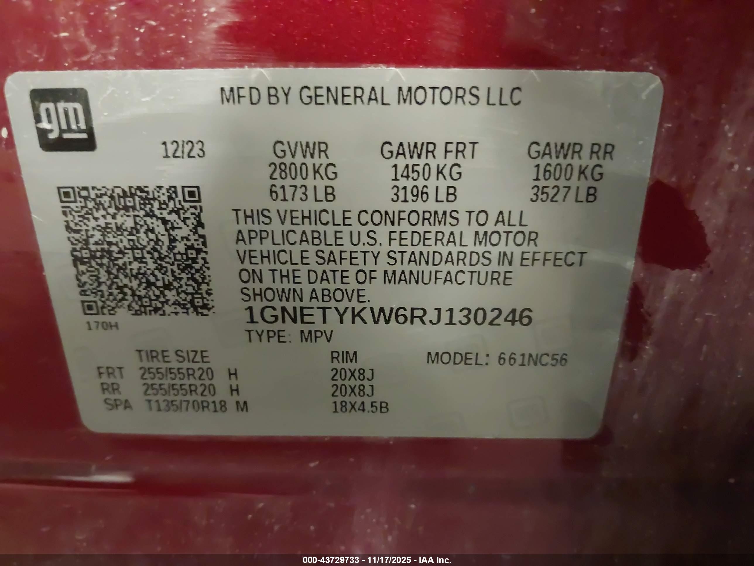 CHEVROLET TRAVERSE image 9