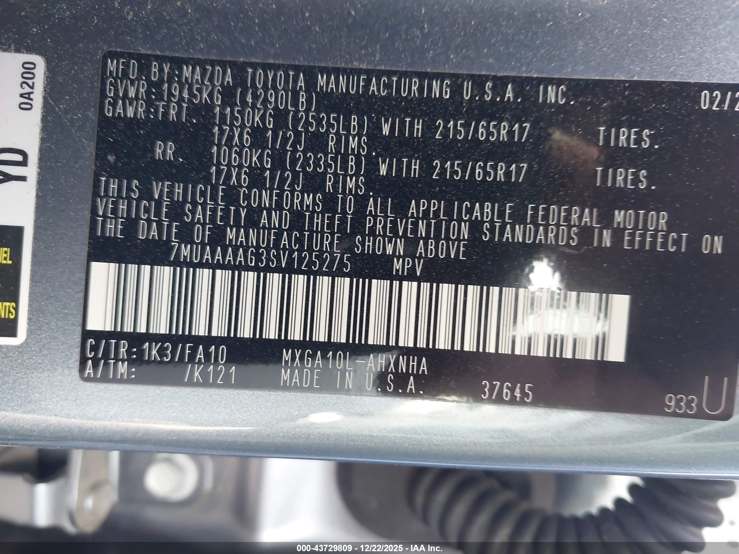 TOYOTA COROLLA image 9
