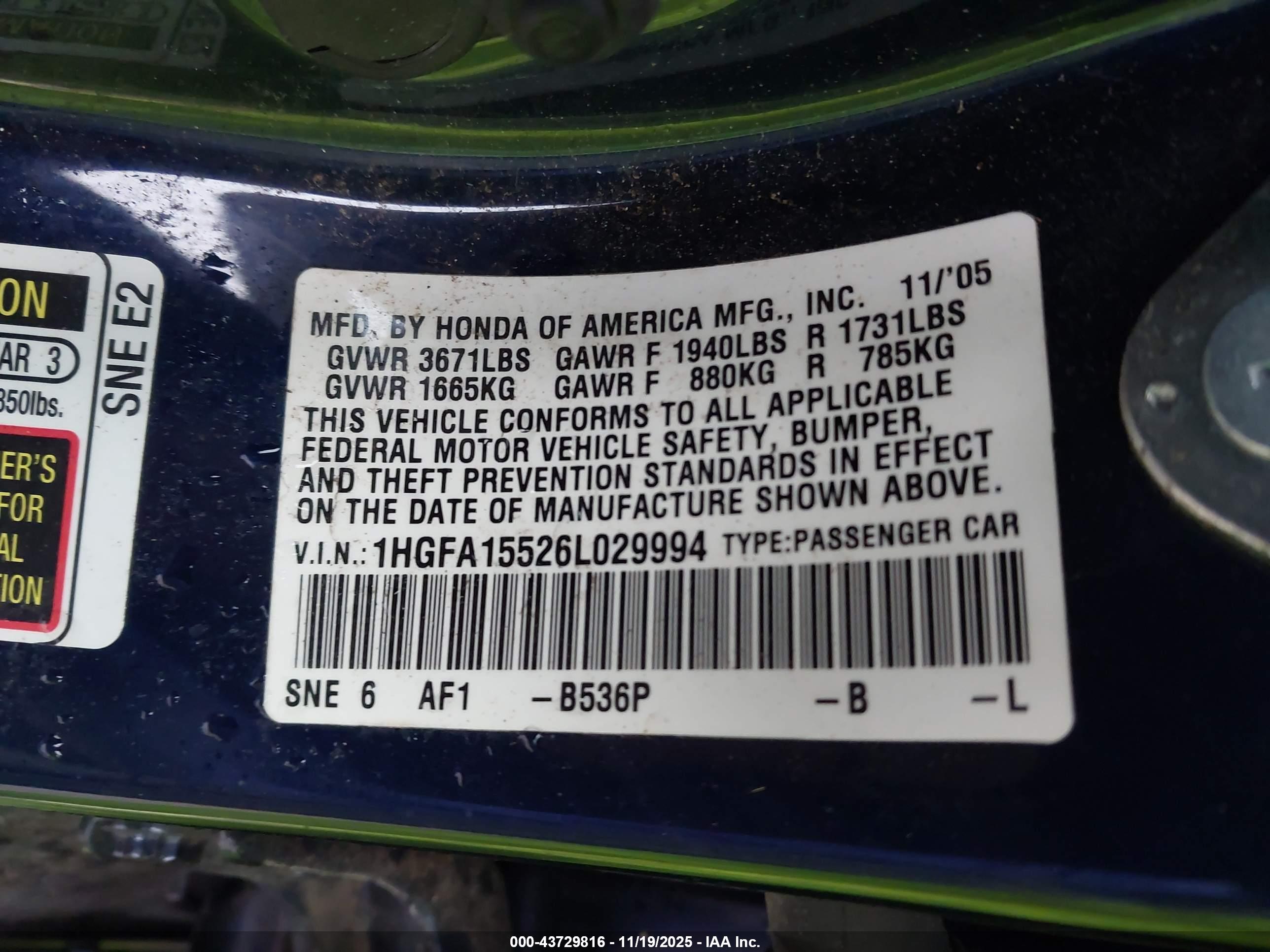 HONDA CIVIC image 9