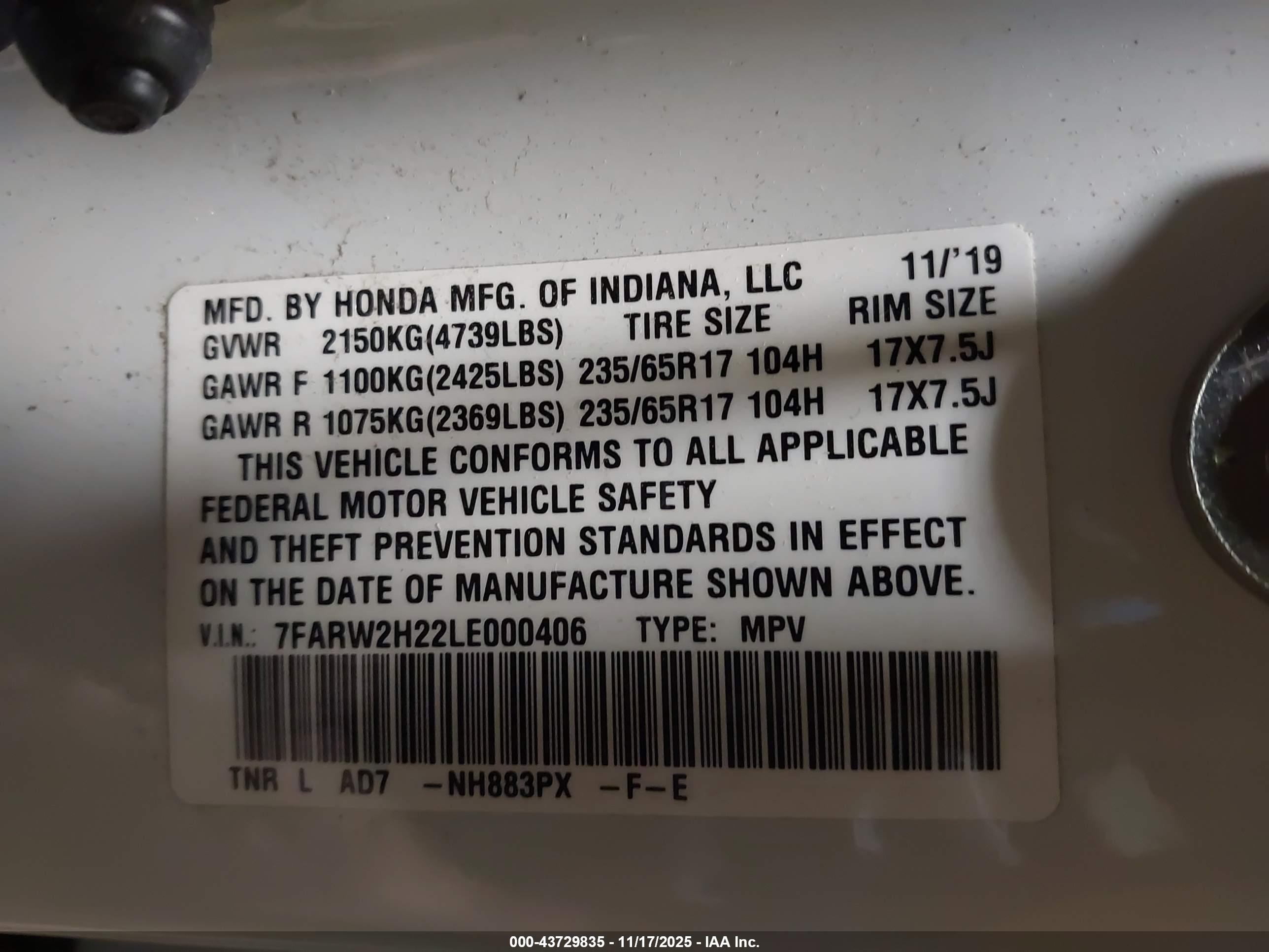 HONDA CR-V image 9