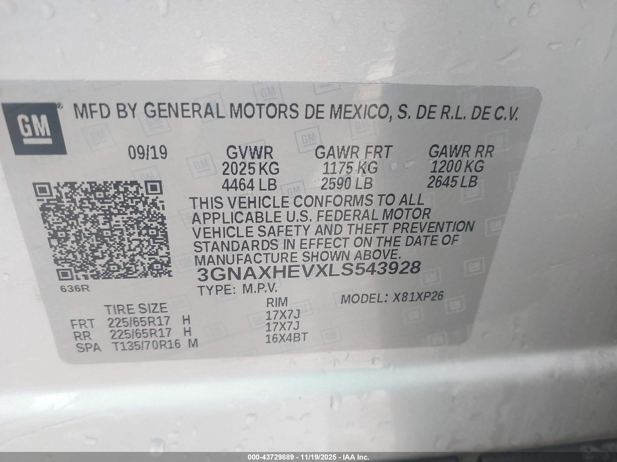 CHEVROLET EQUINOX image 9