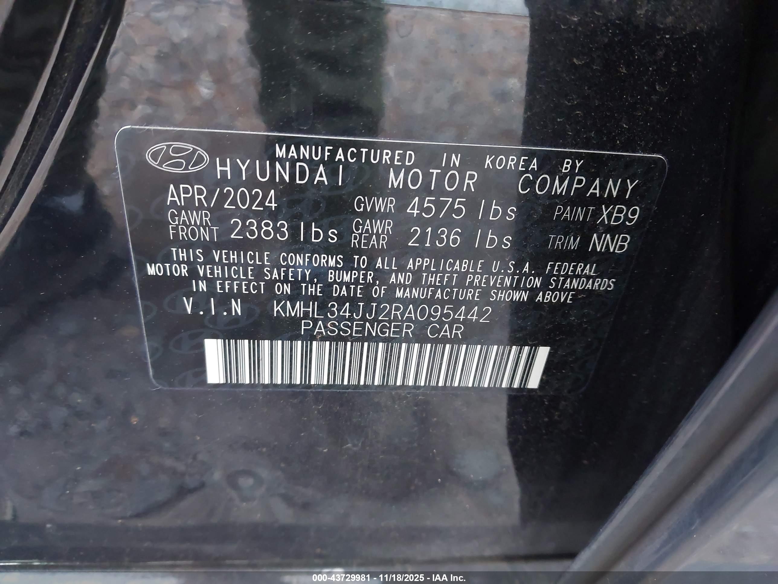 HYUNDAI SONATA image 9