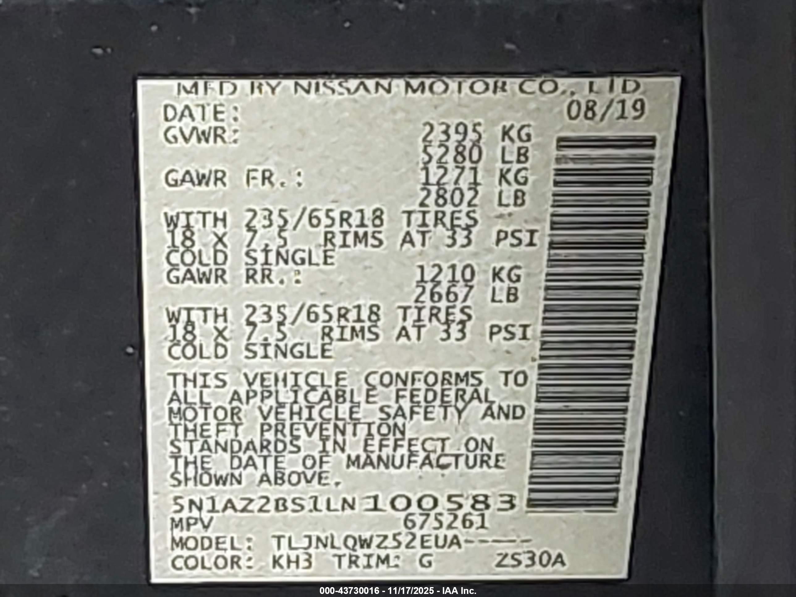 NISSAN MURANO image 9