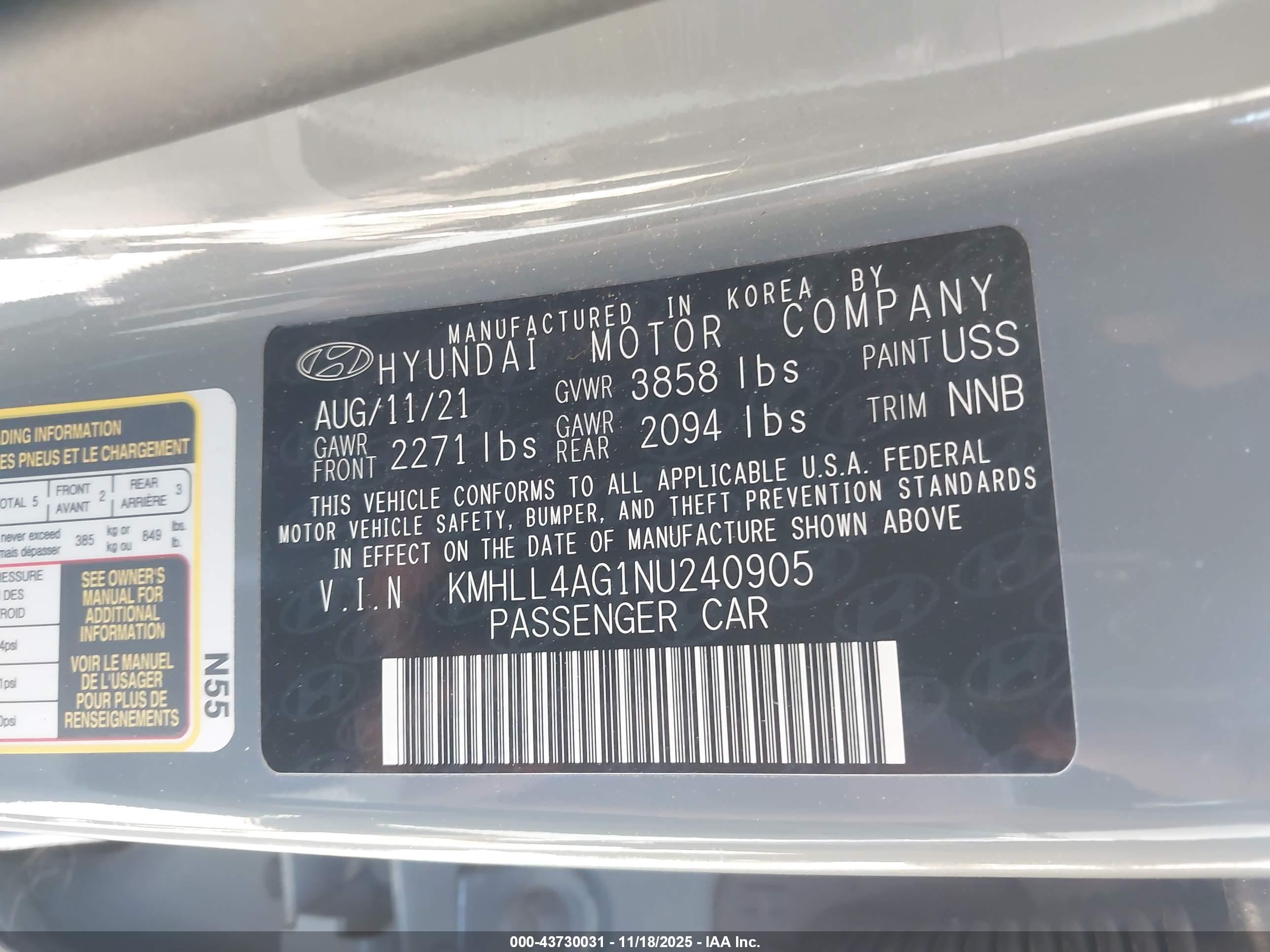HYUNDAI ELANTRA image 9