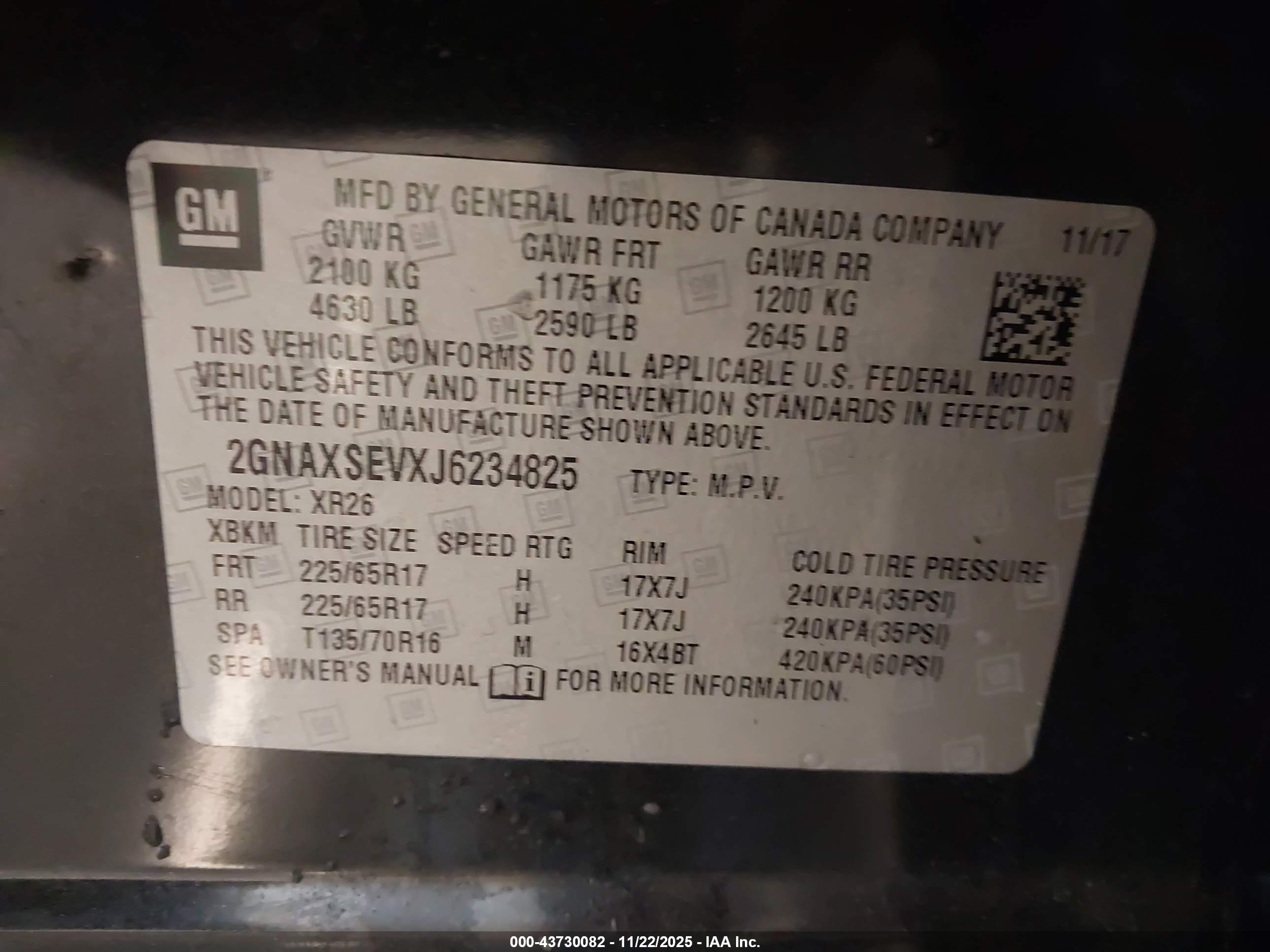CHEVROLET EQUINOX image 9