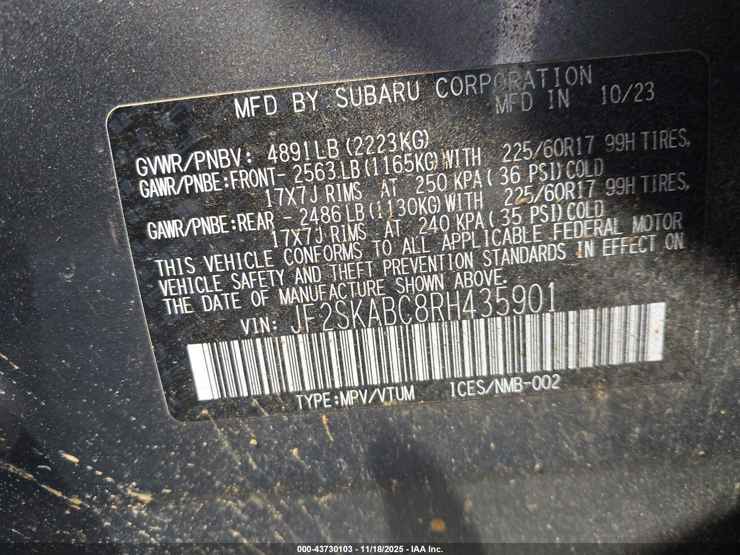 SUBARU FORESTER image 9