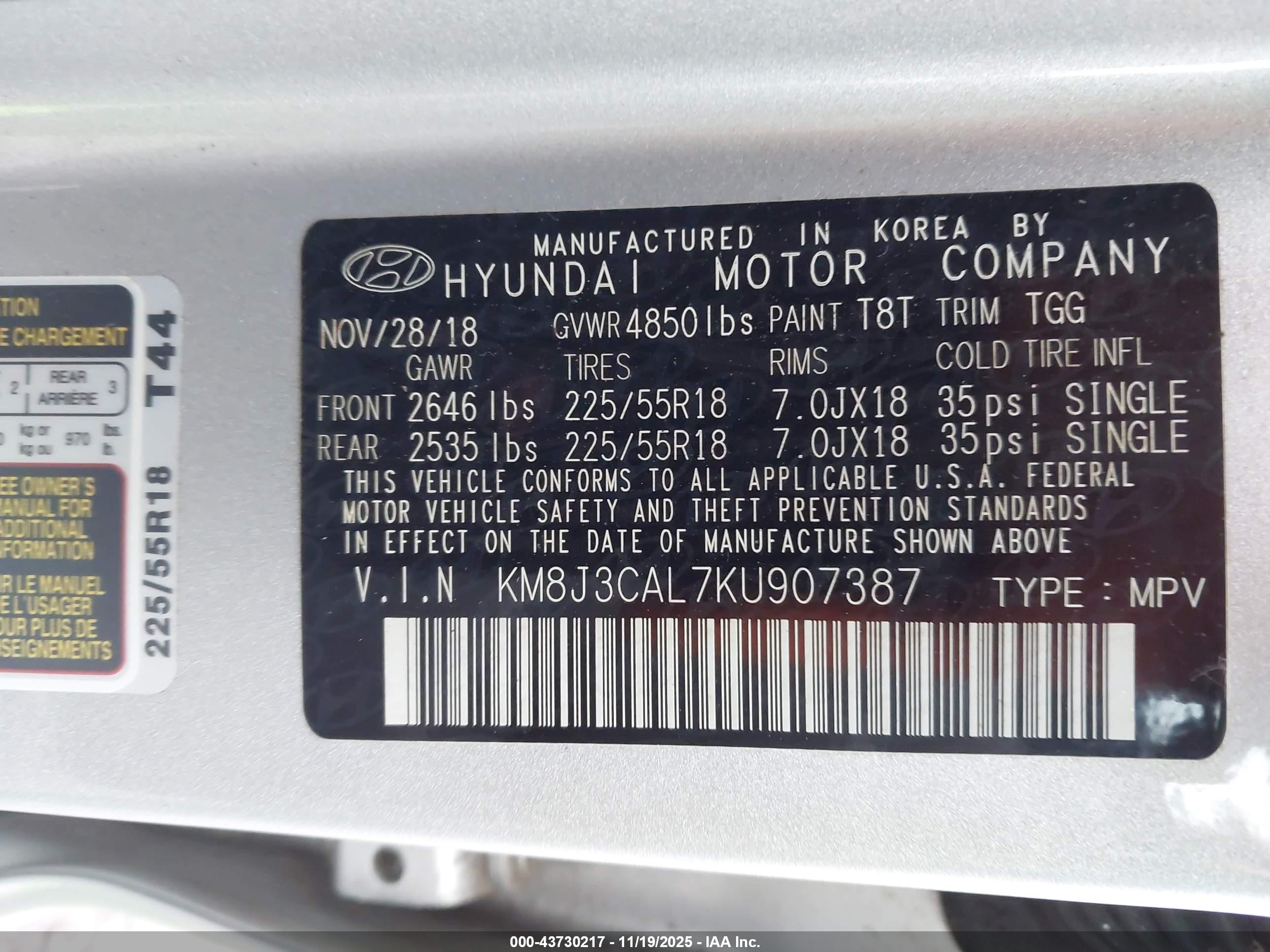 HYUNDAI TUCSON image 9