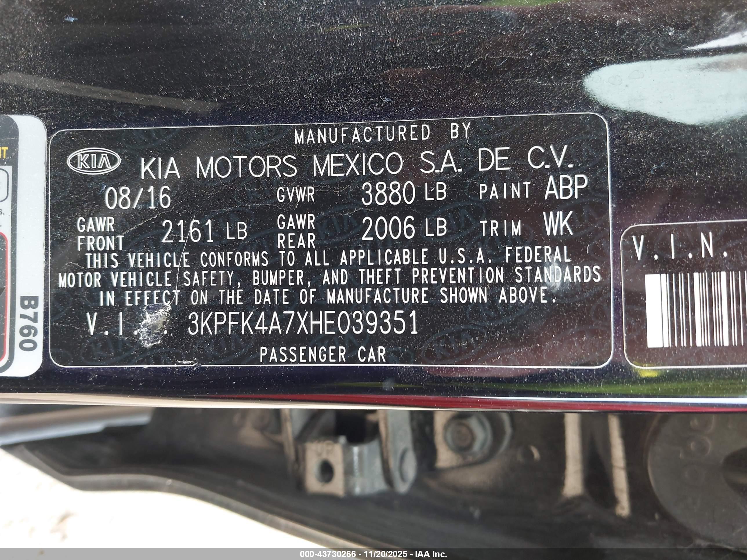KIA FORTE image 9