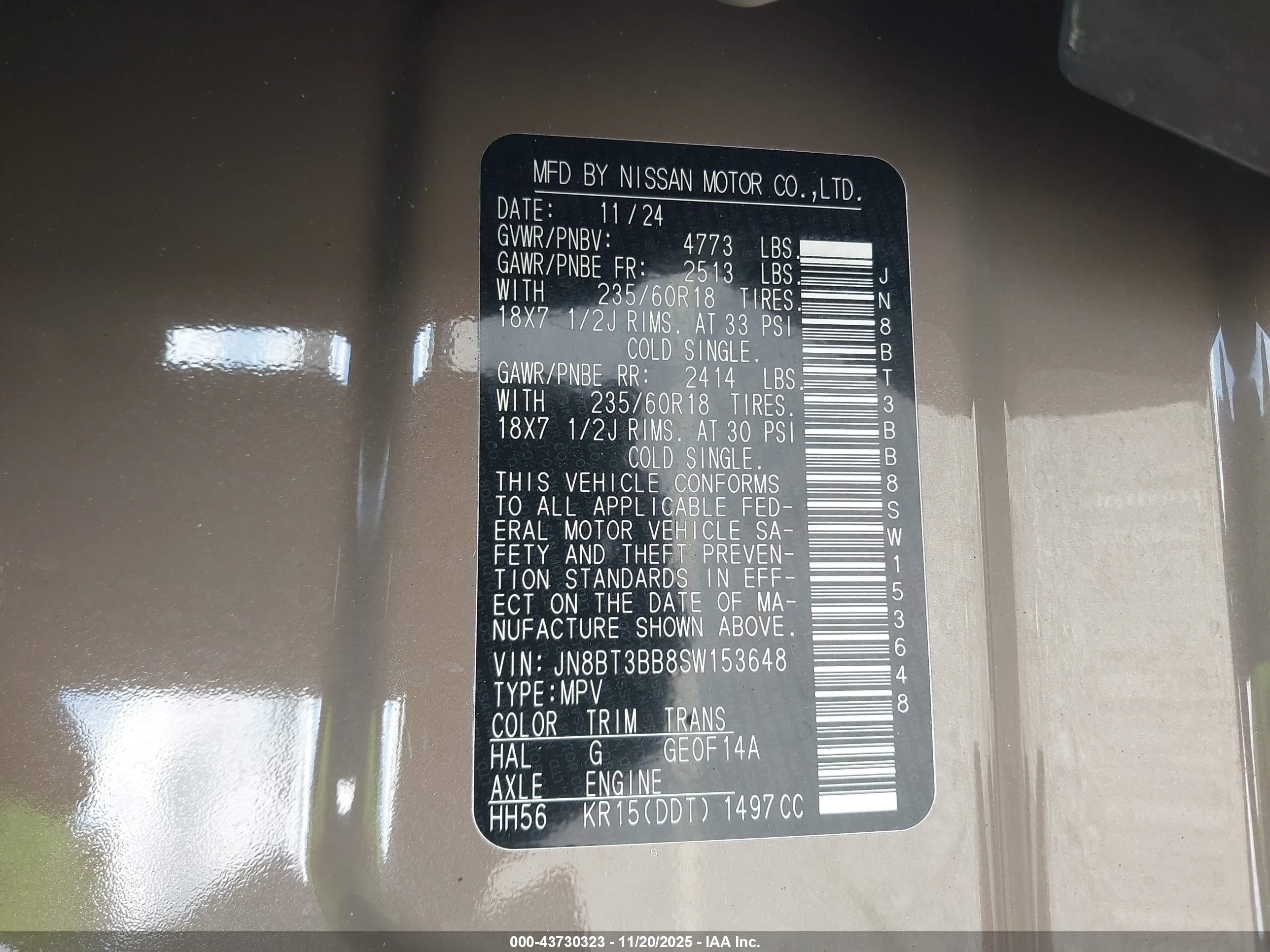 NISSAN ROGUE image 9