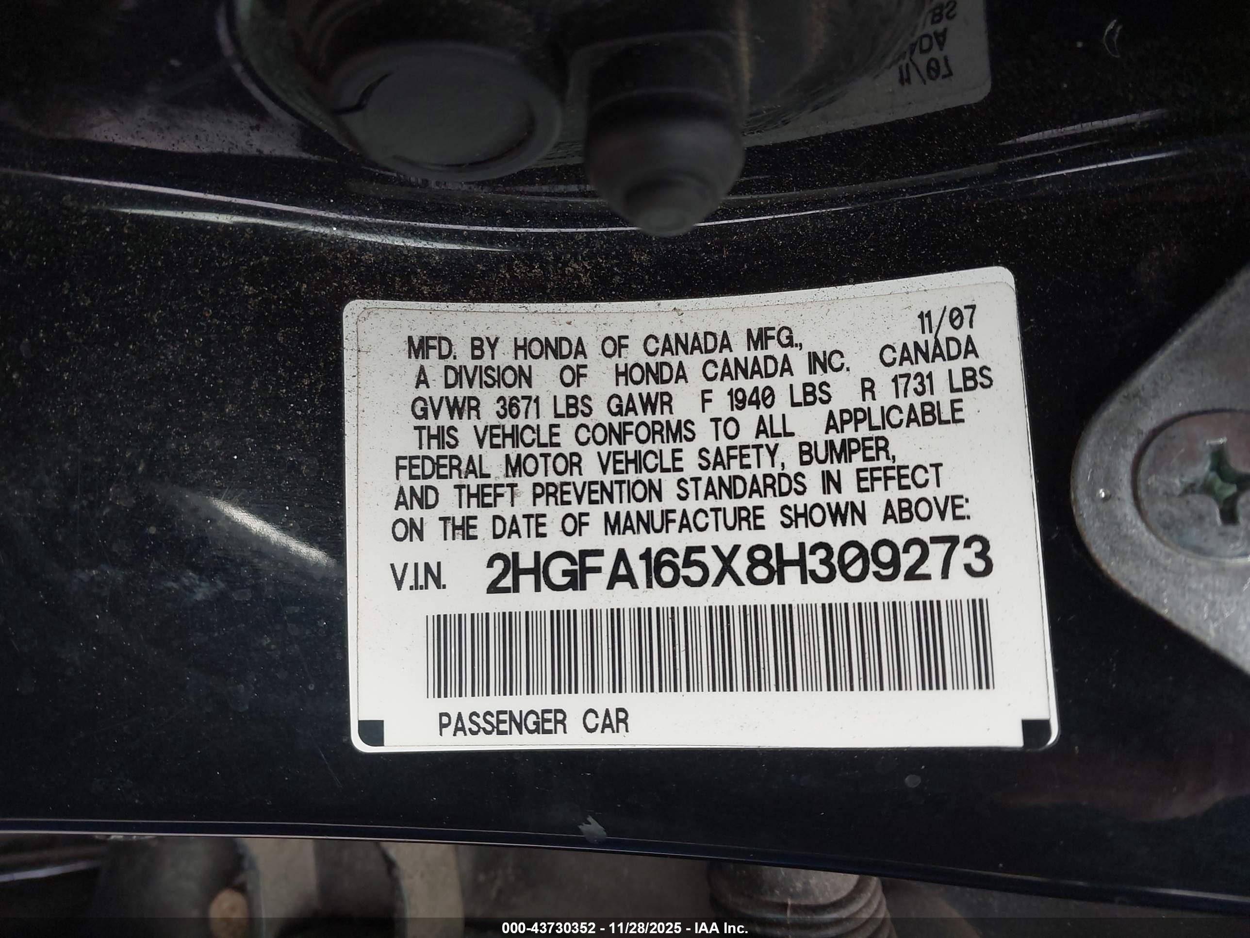 HONDA CIVIC image 9